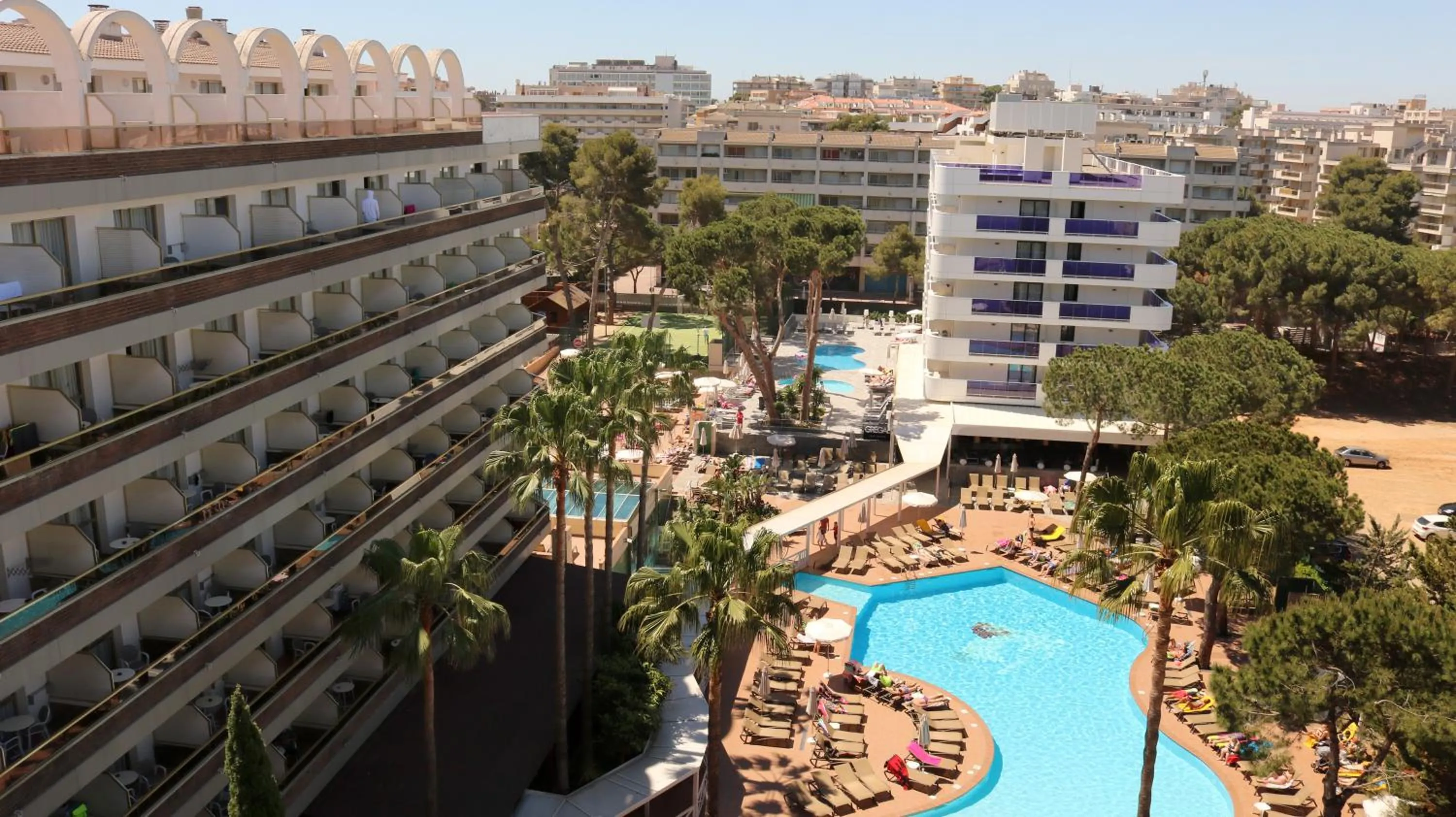 Bird's eye view in Golden Port Salou & Spa
