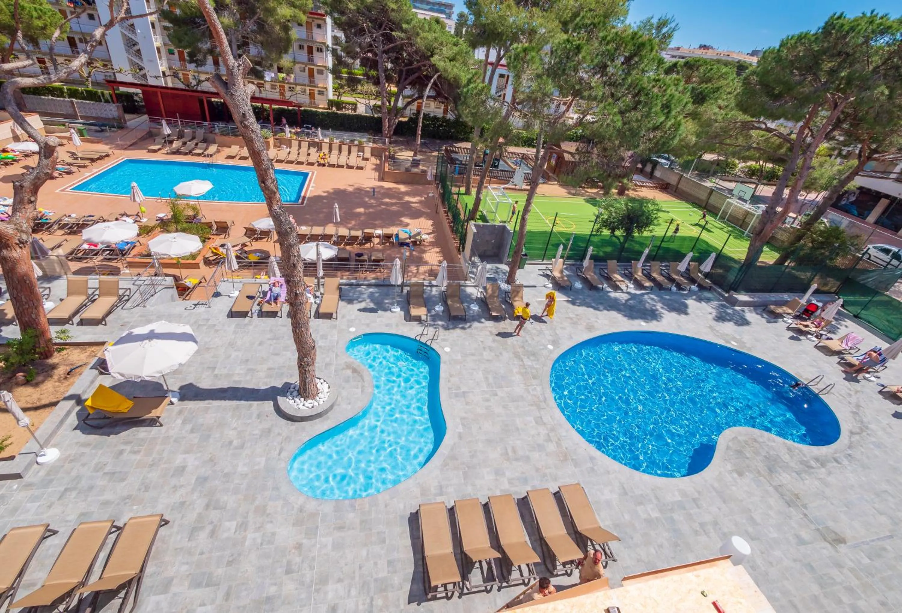 Patio in Golden Port Salou & Spa