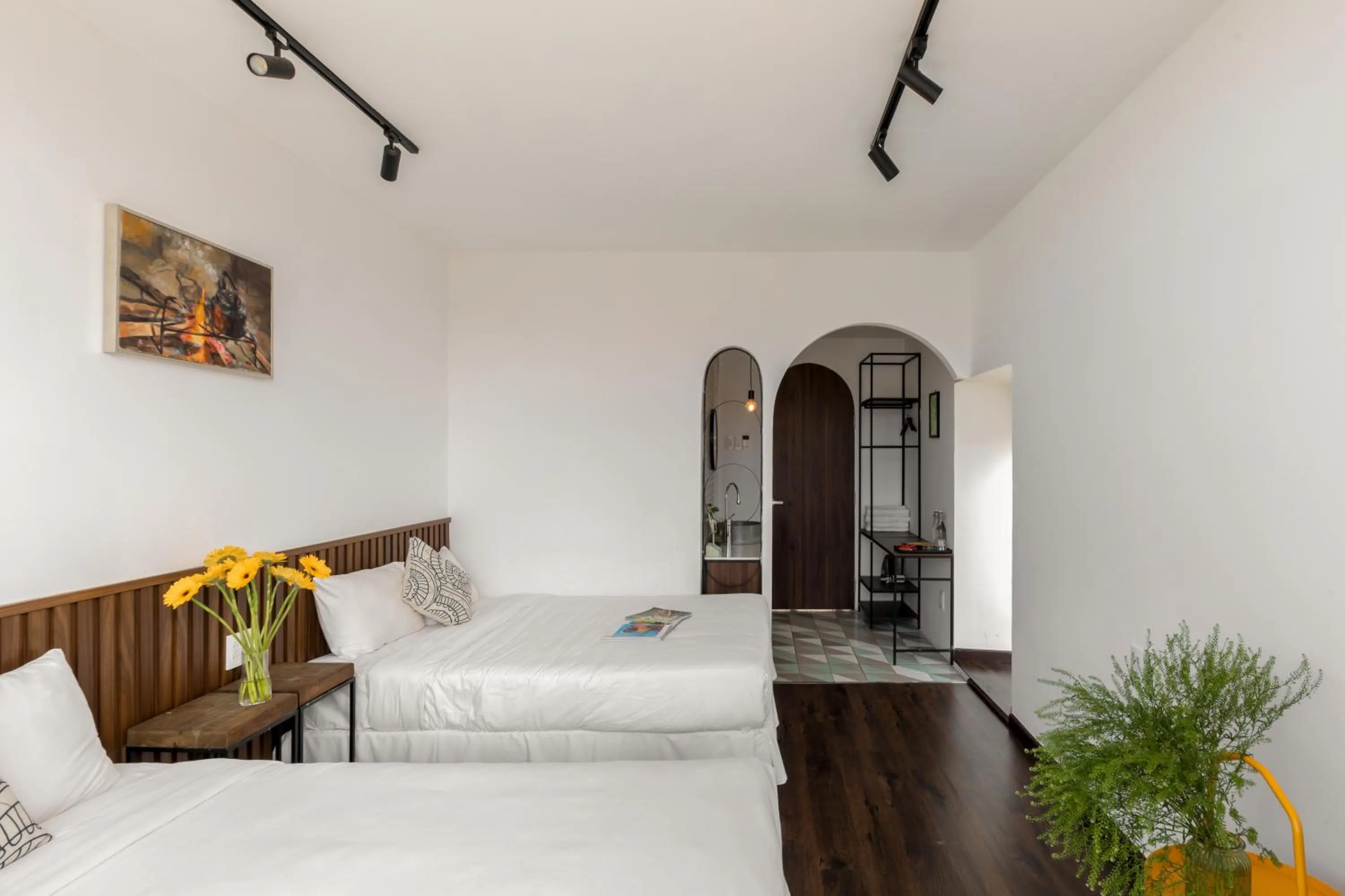 Photo of the whole room, Bed in D'Mai Xanh Boutique Hotel Da Lat