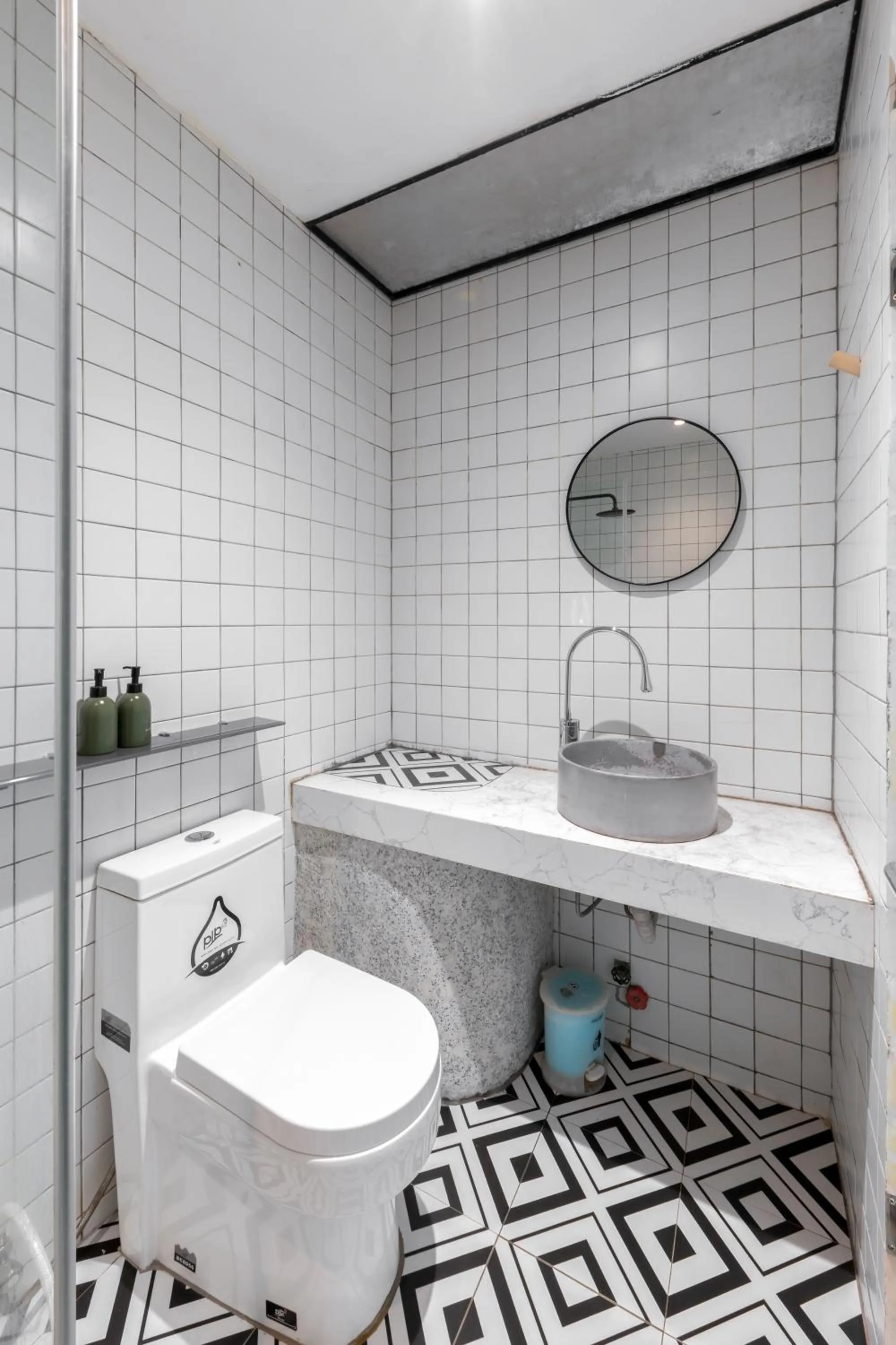 Toilet in D'Mai Xanh Boutique Hotel Da Lat