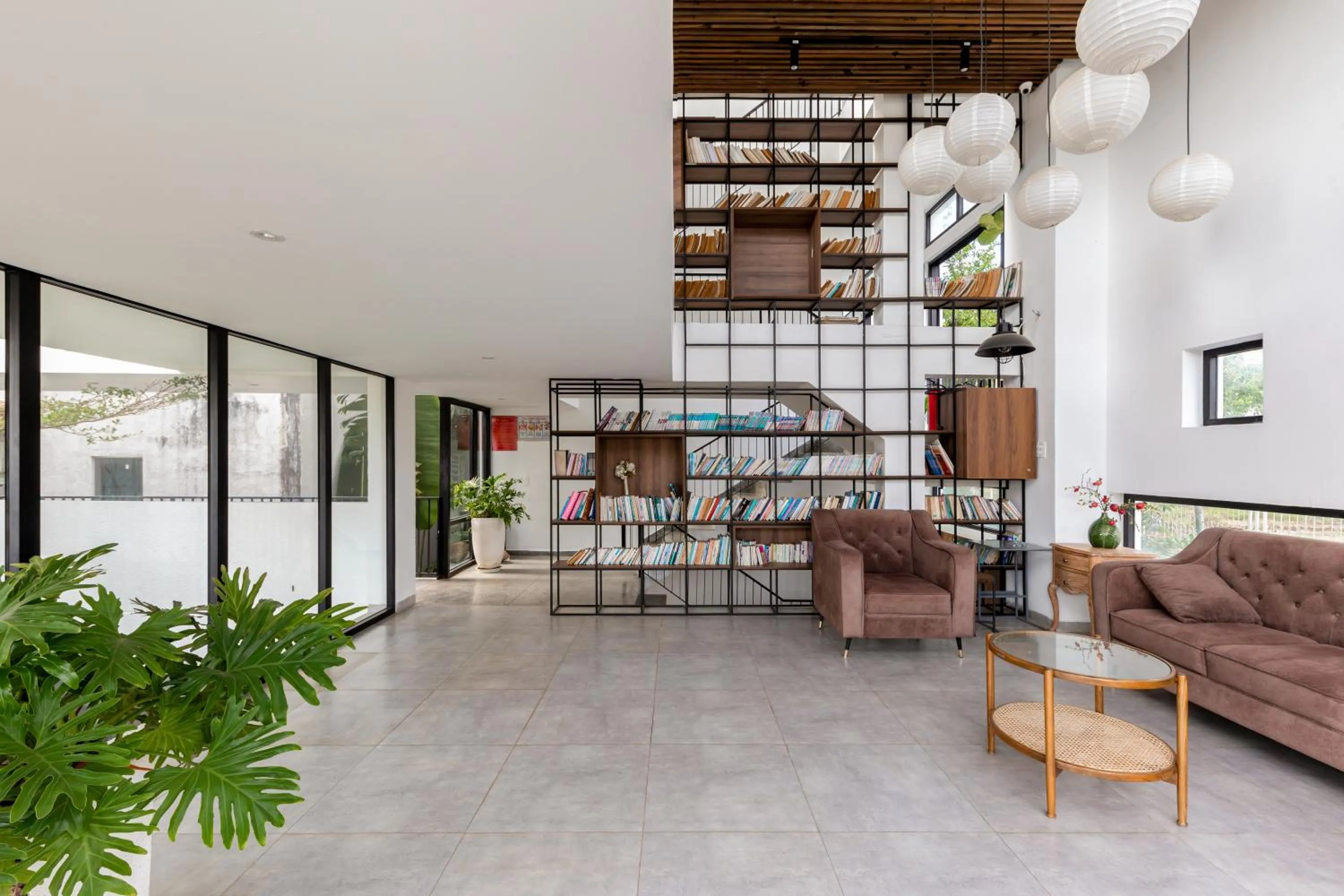 Living room in D'Mai Xanh Boutique Hotel Da Lat