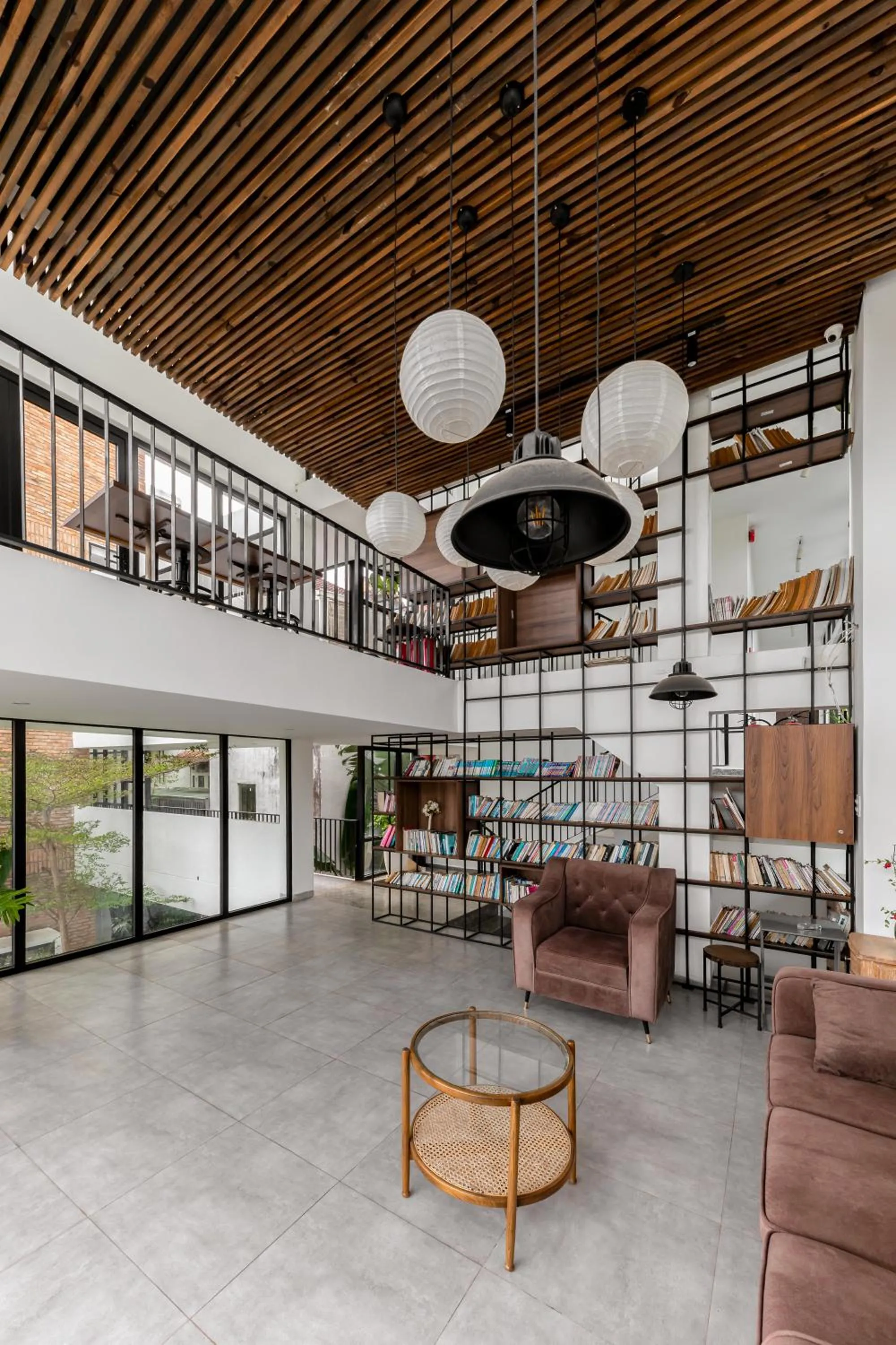 Living room in D'Mai Xanh Boutique Hotel Da Lat