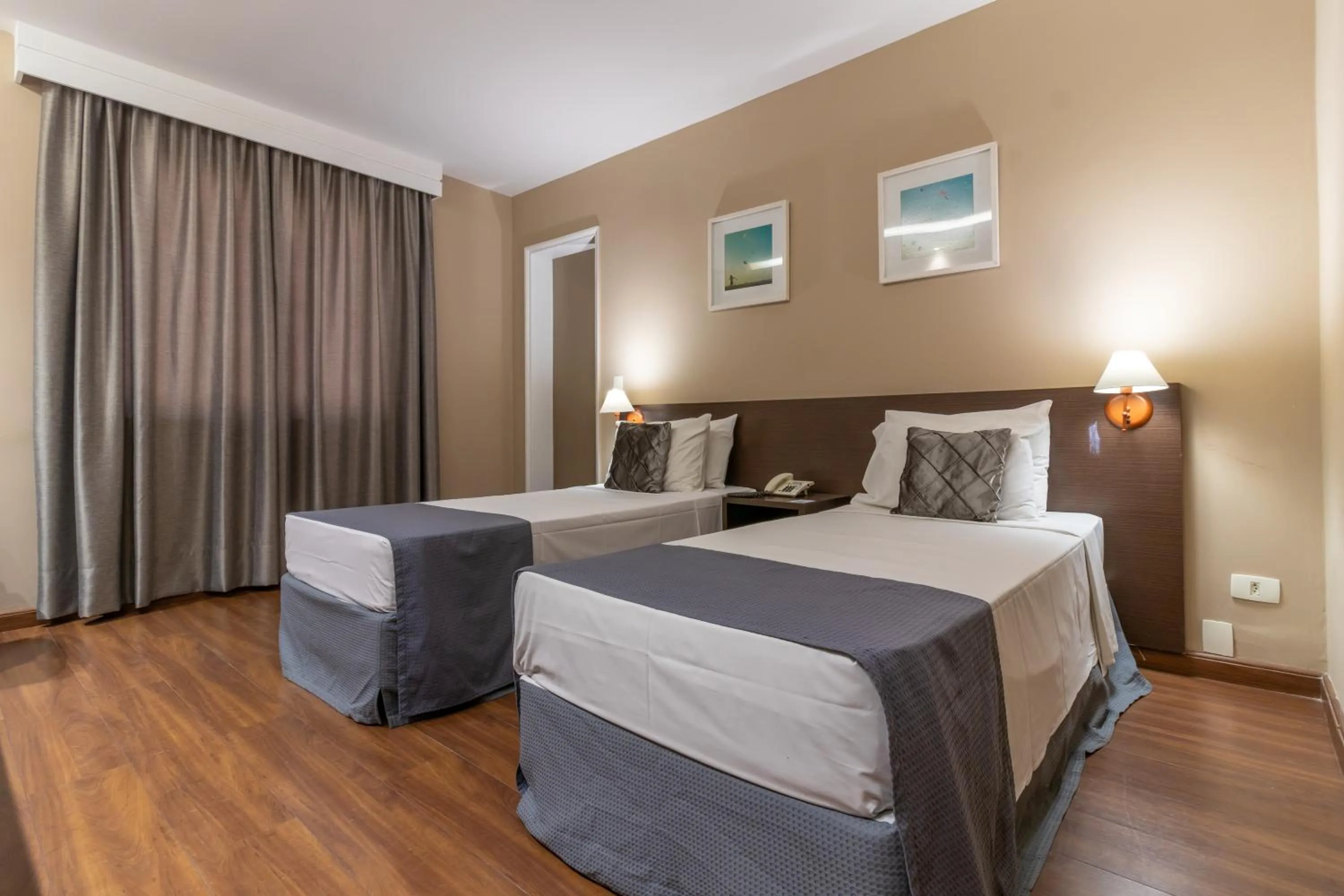 Bed in Gran Villagio Hotel SP by Castelo Itaipava