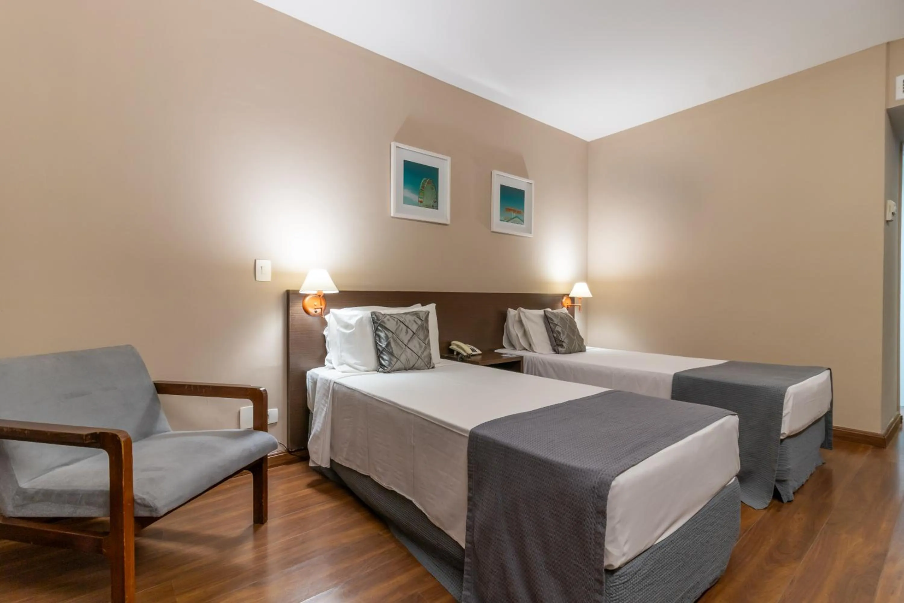 Bed in Gran Villagio Hotel SP by Castelo Itaipava