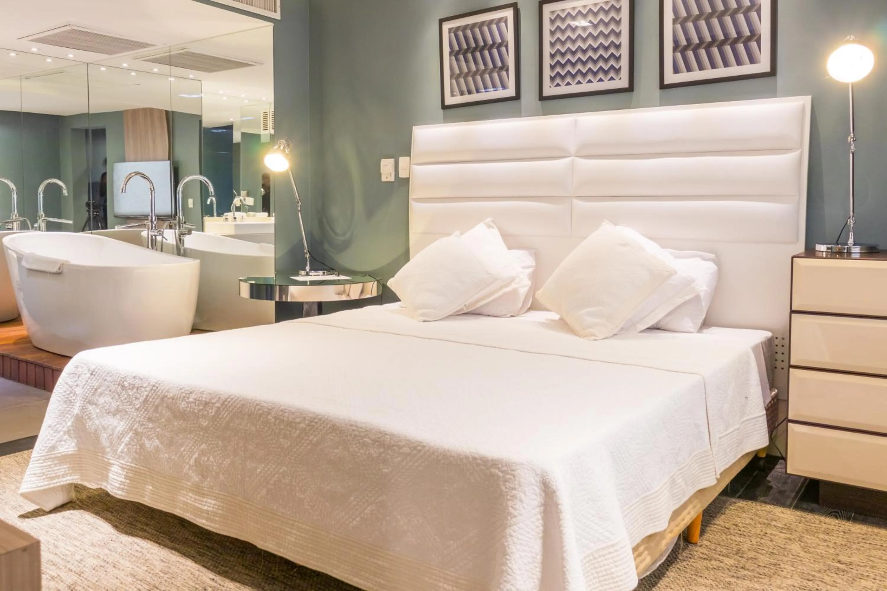 Bed in Gran Villagio Hotel SP by Castelo Itaipava