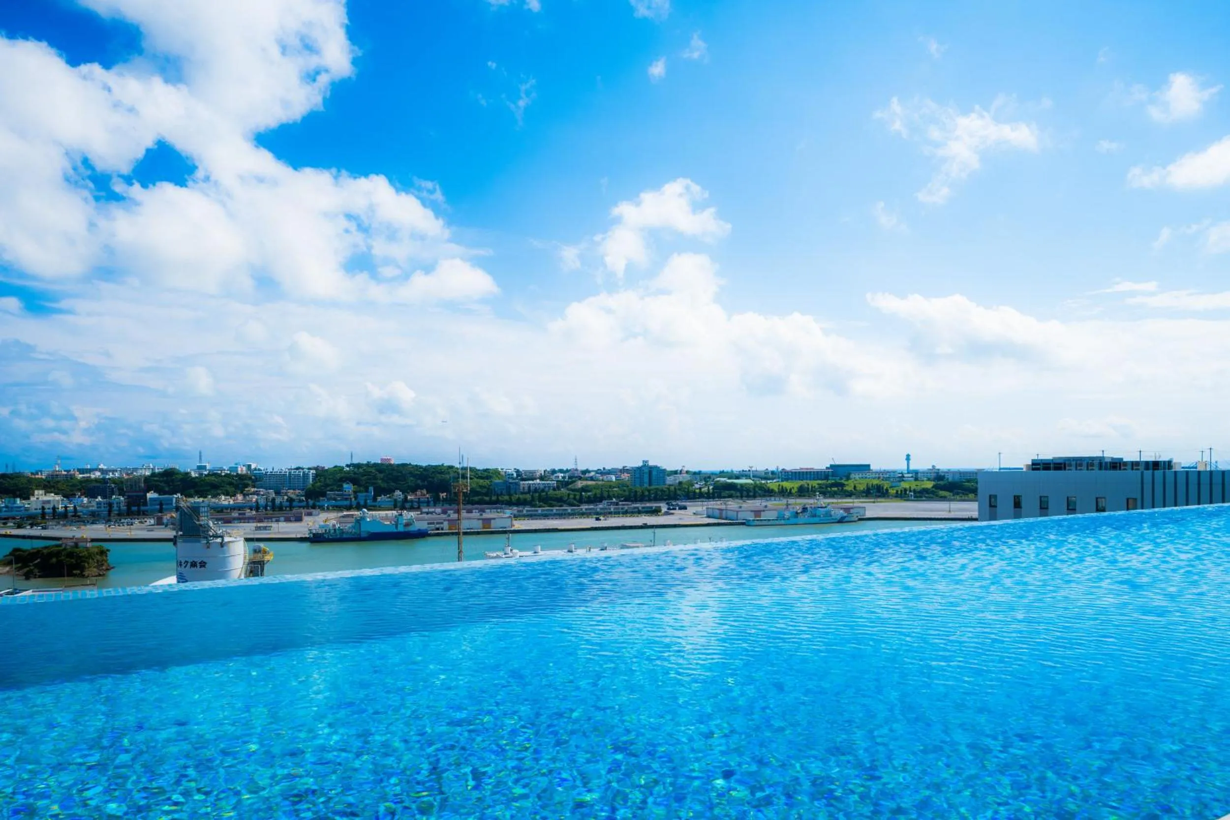 Pool view in THE NEST Naha