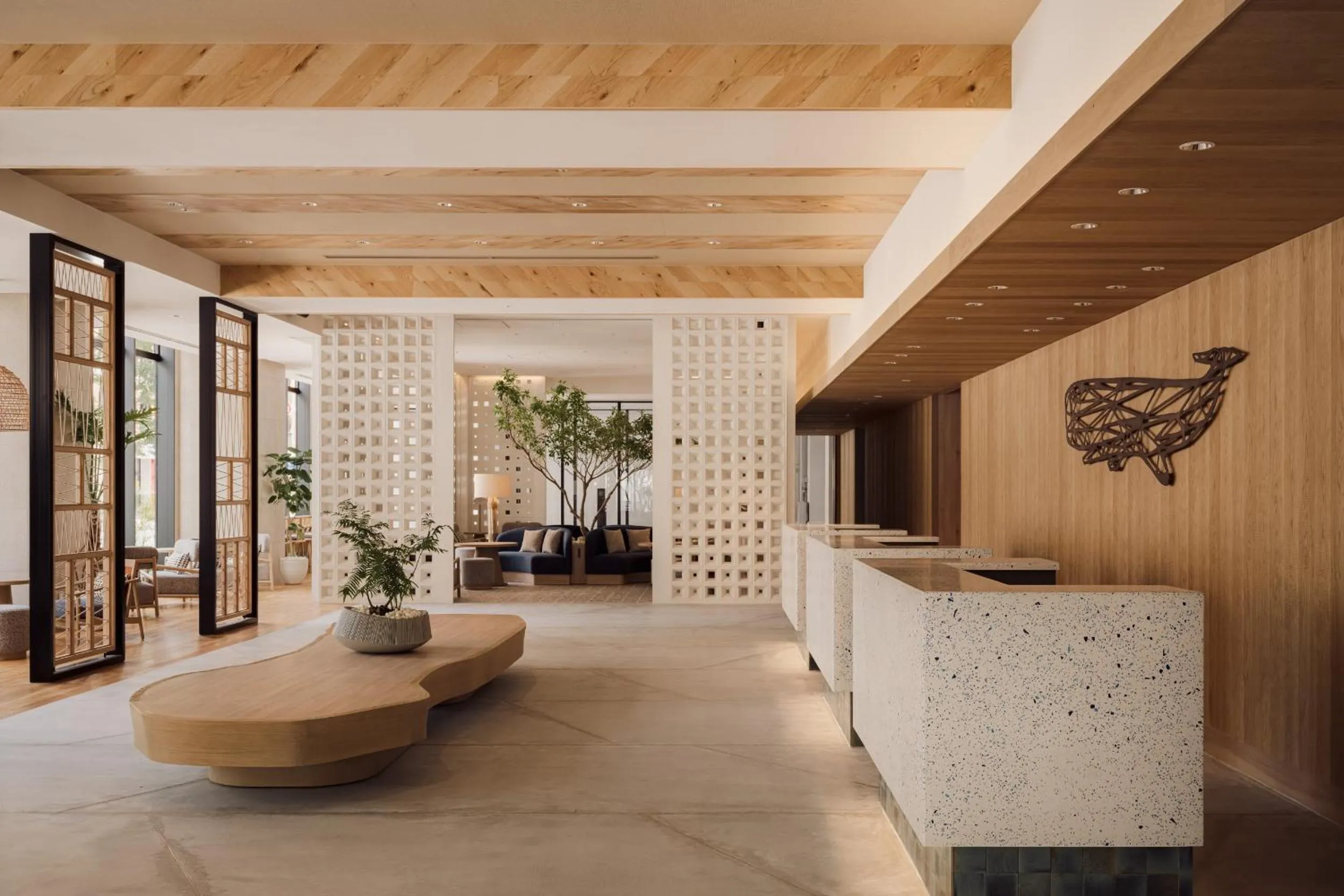 Lobby or reception in THE NEST Naha