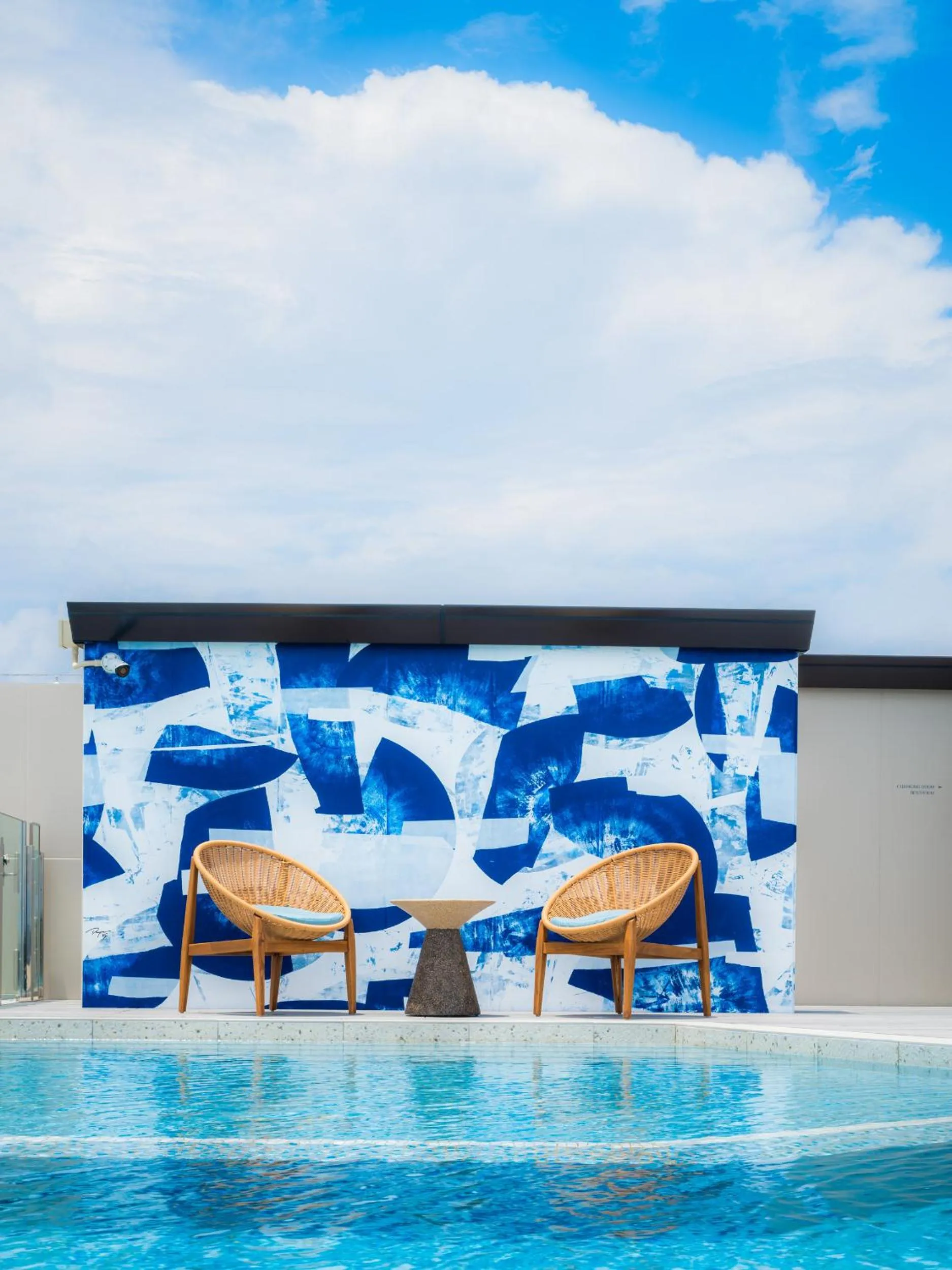 Pool view in THE NEST Naha