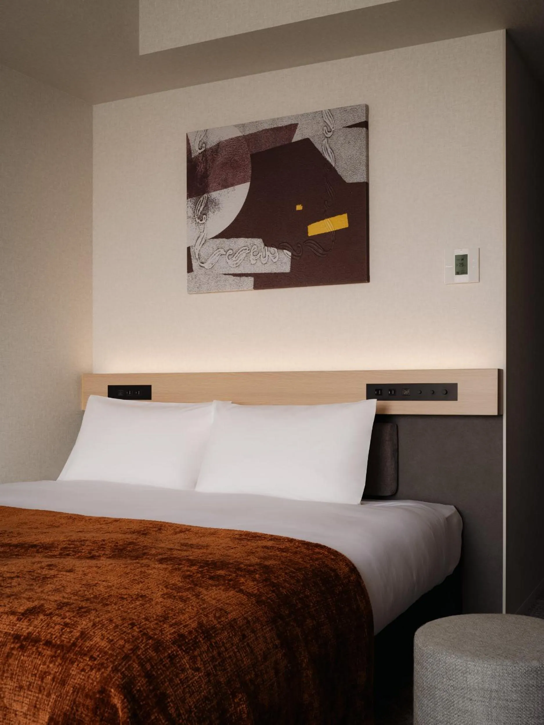 Photo of the whole room, Bed in THE NEST Naha