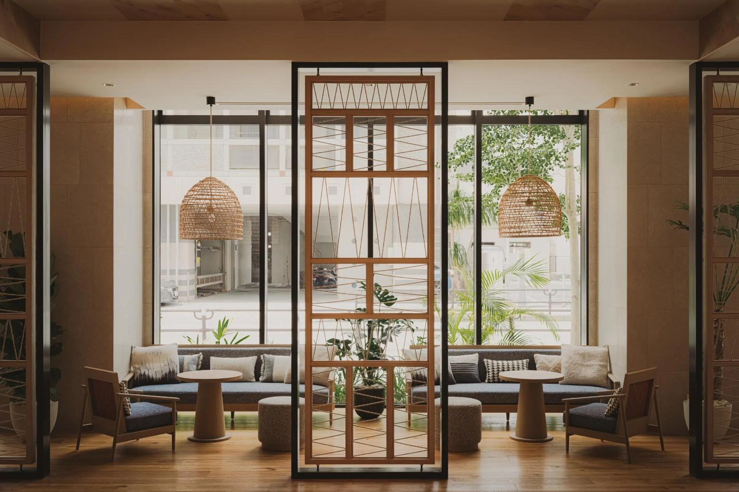 Lobby or reception in THE NEST Naha