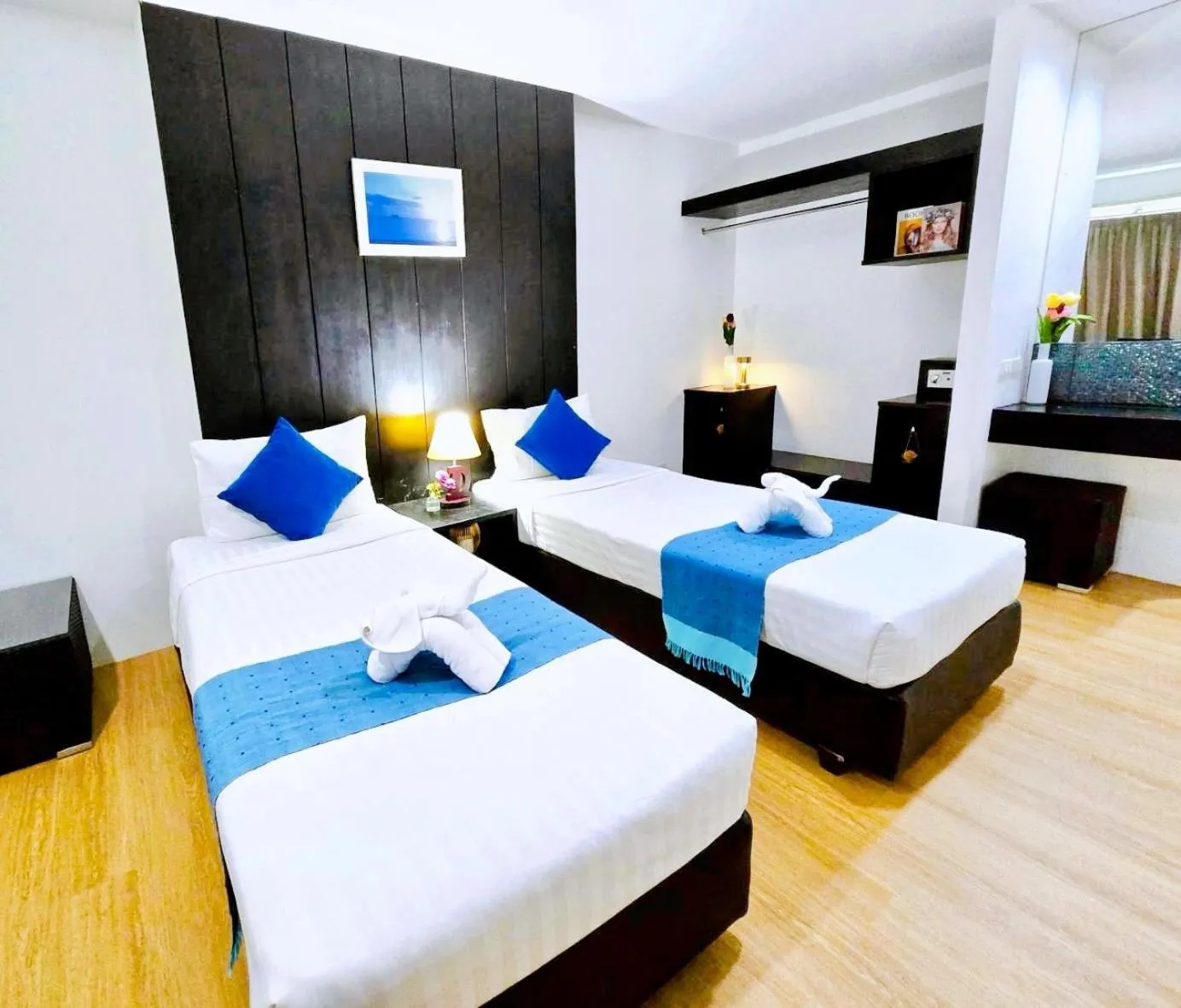 Bedroom, Bed in The Regizt Jomtien Pattaya