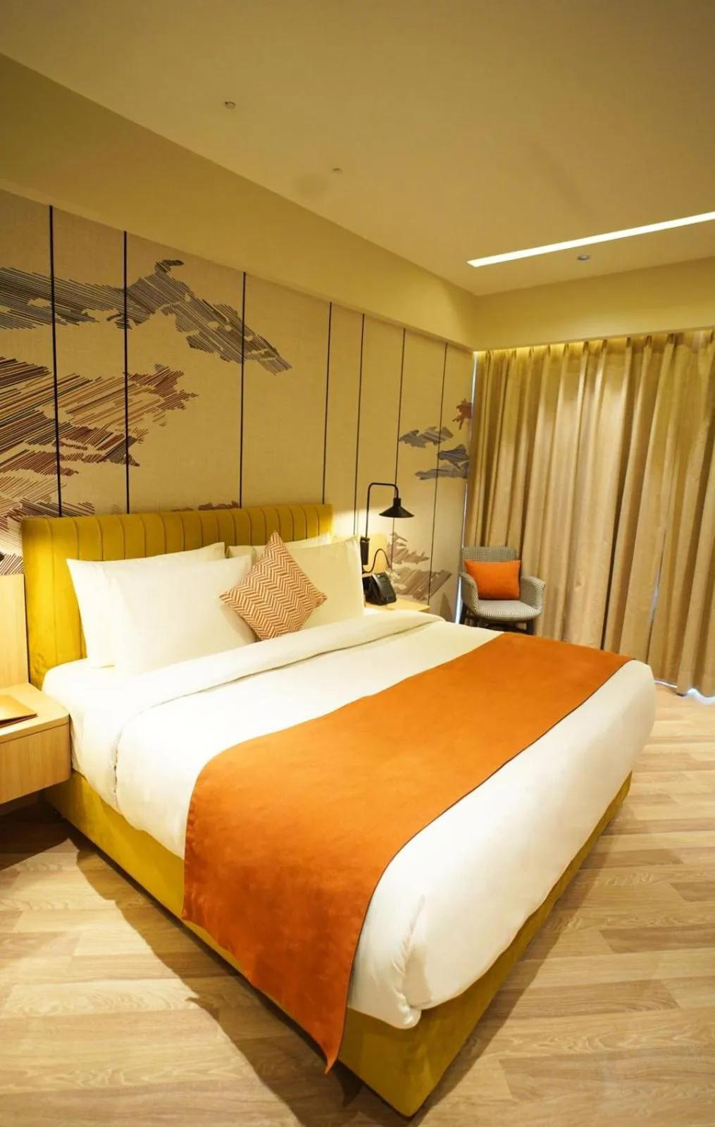 Bed in Ramada Encore by Wyndham Gurugram Dwarka Expressway