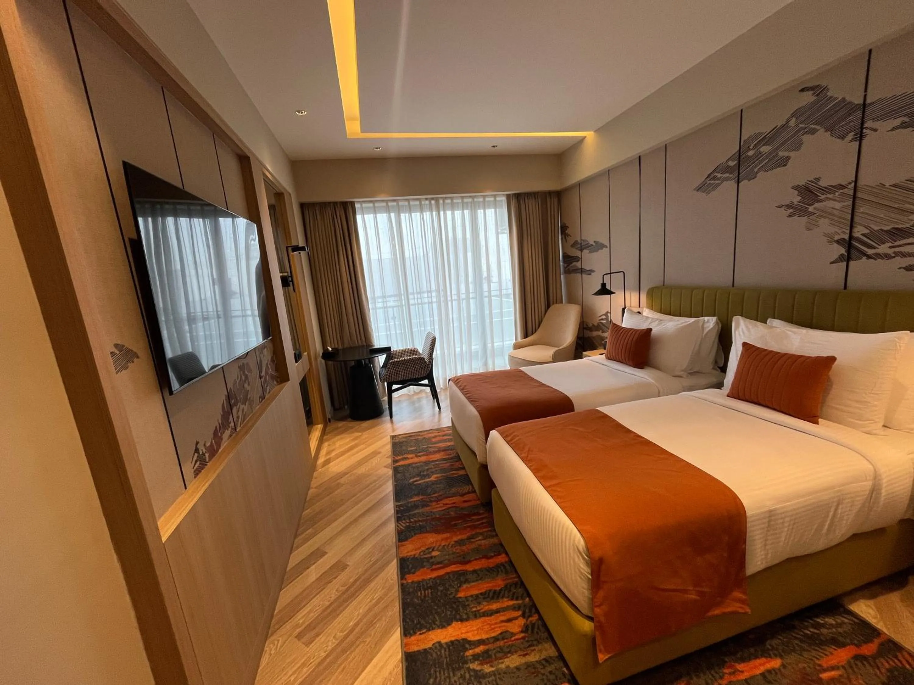 Bed in Ramada Encore by Wyndham Gurugram Dwarka Expressway