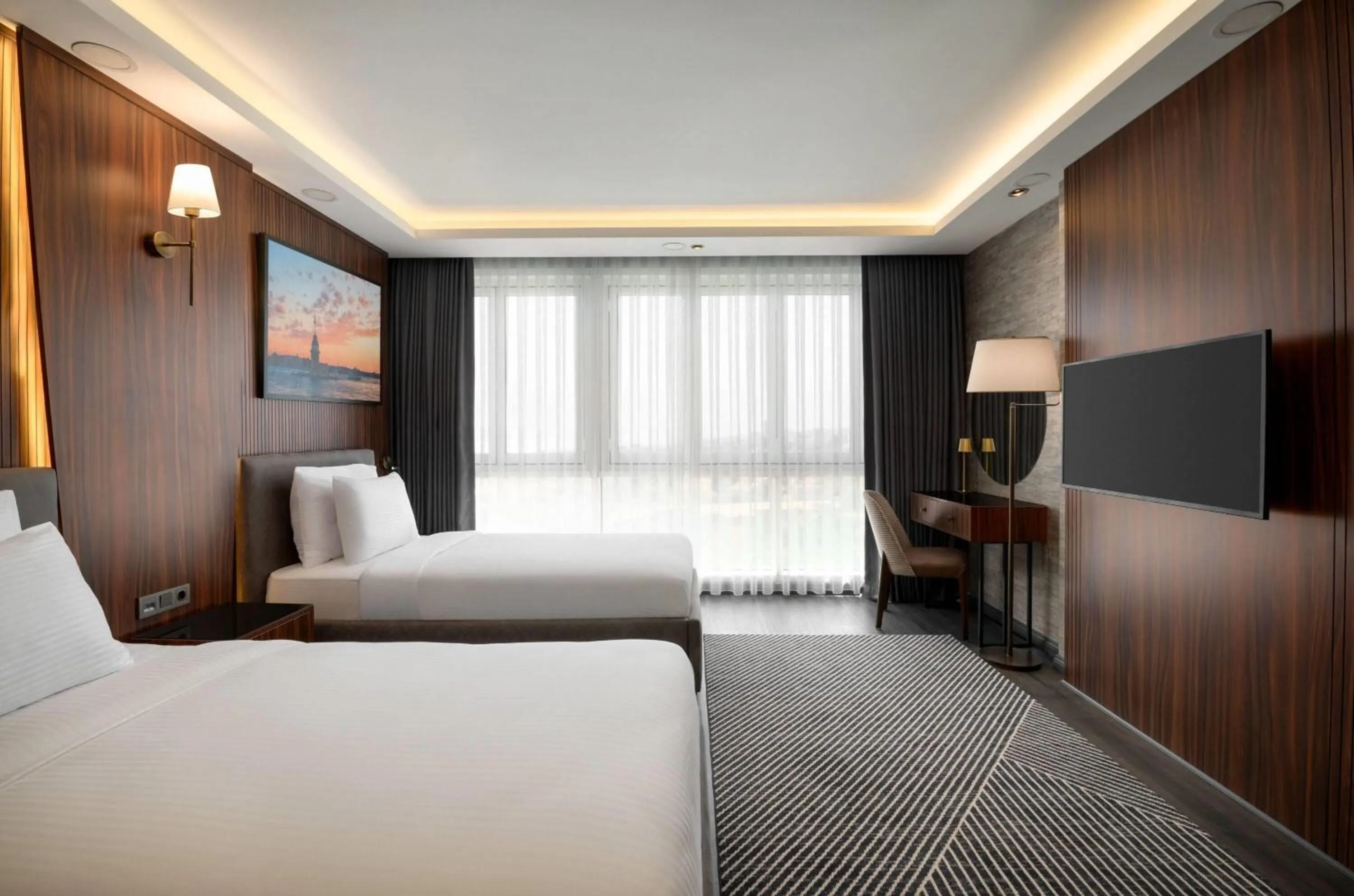 Photo of the whole room, Bed in La Quinta By Wyndham Istanbul Kartal