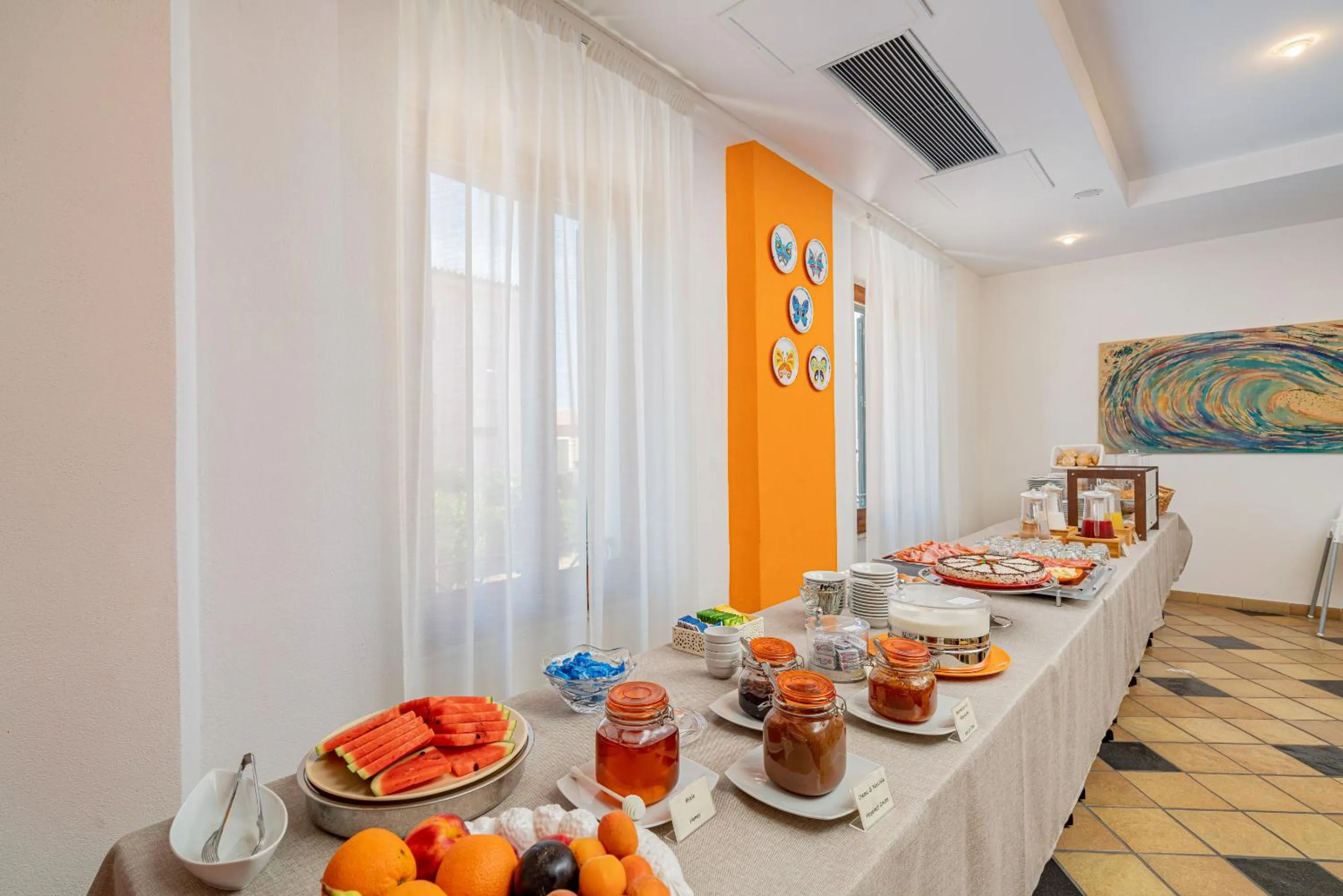 Buffet breakfast in Hotel Marinaro