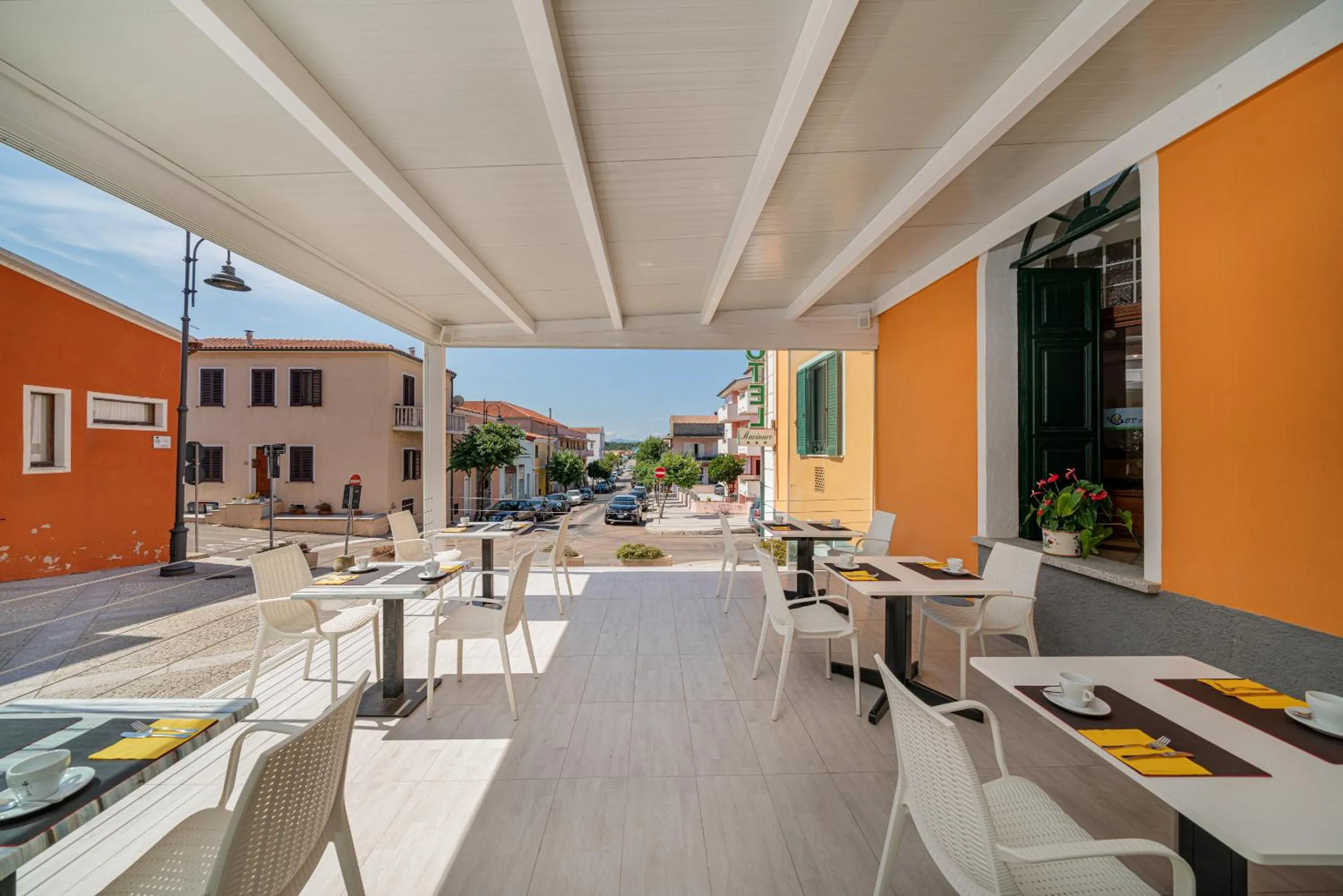 Patio in Hotel Marinaro