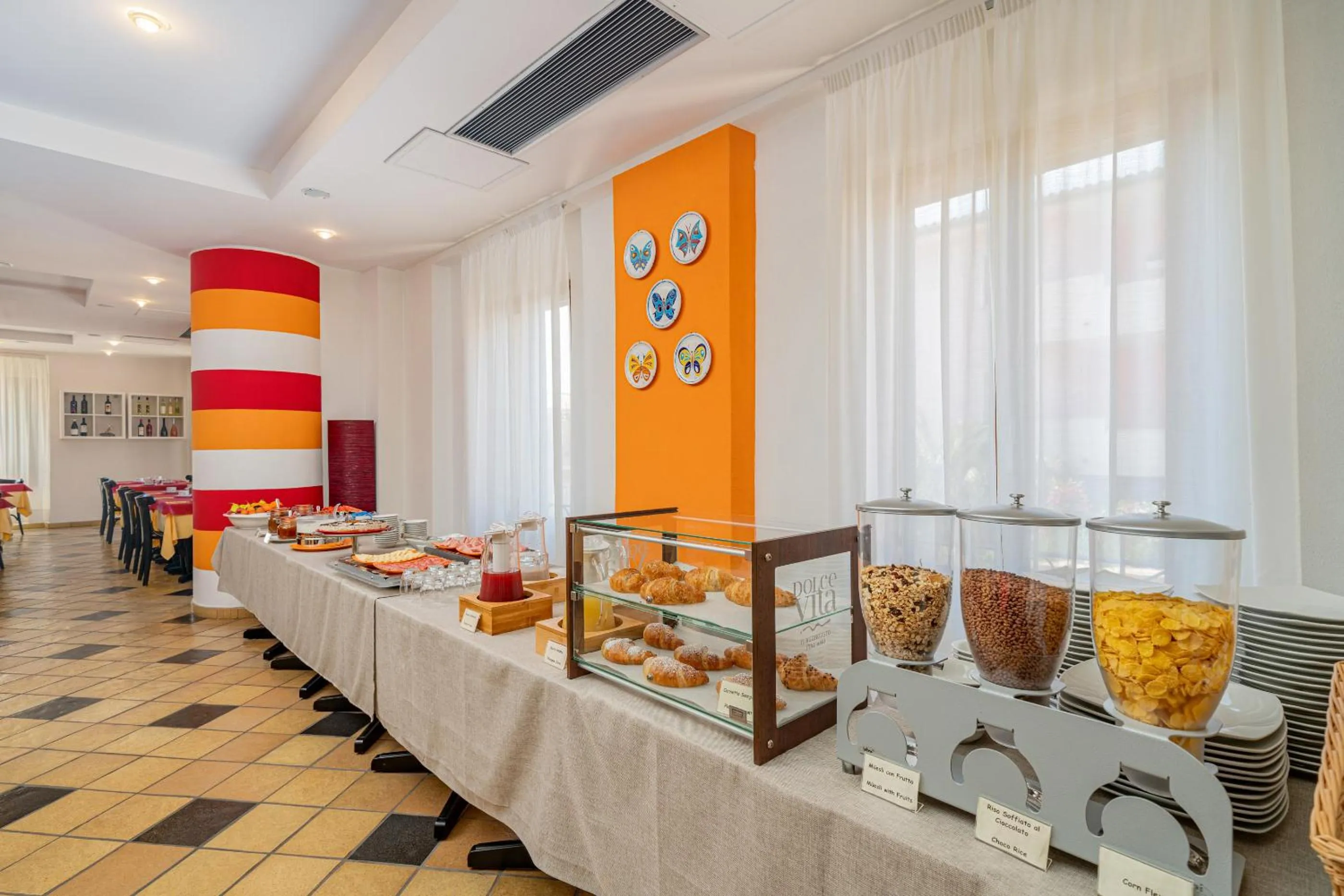 Buffet breakfast in Hotel Marinaro
