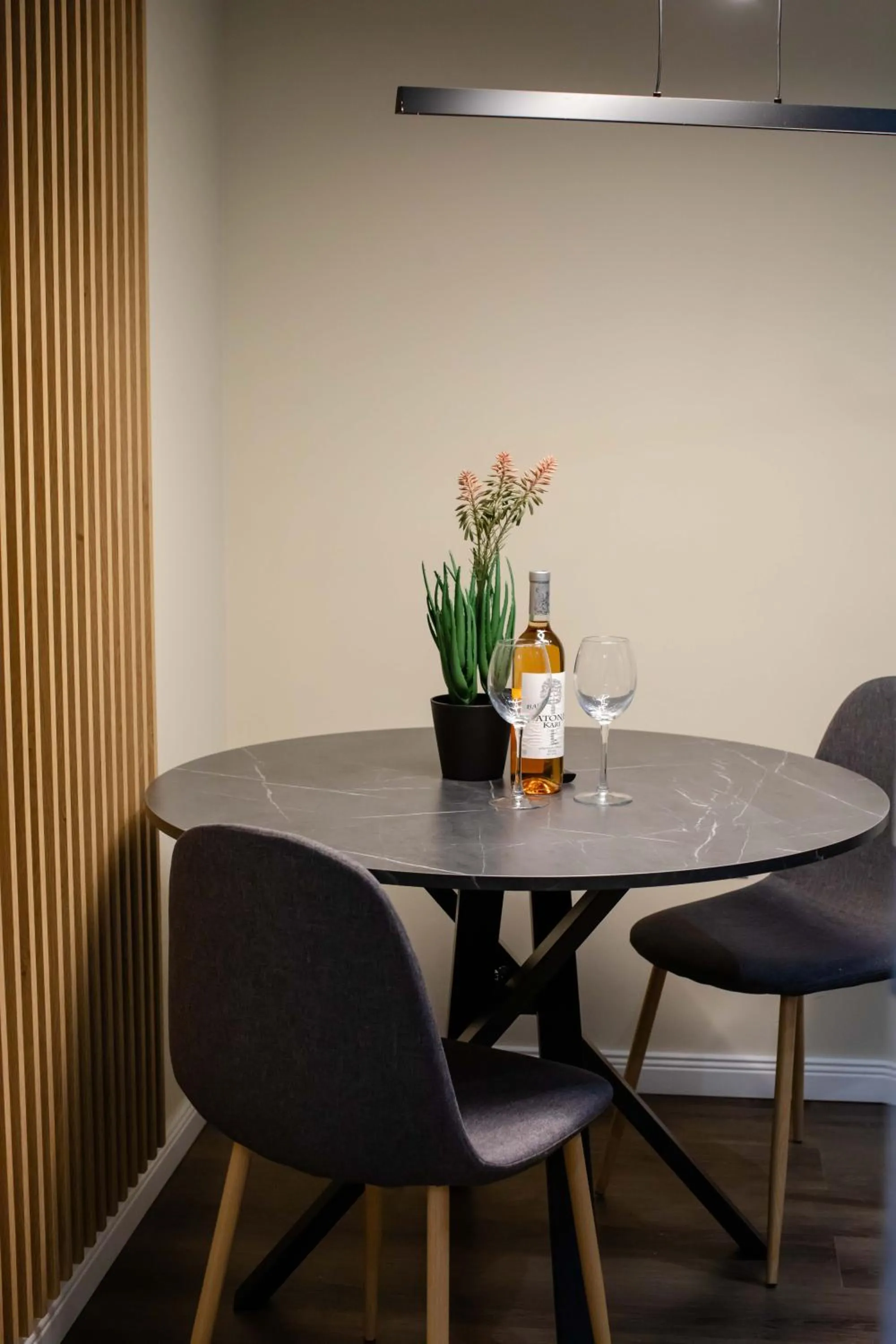 Inner courtyard view in Little Bucharest downtown apartments Romana