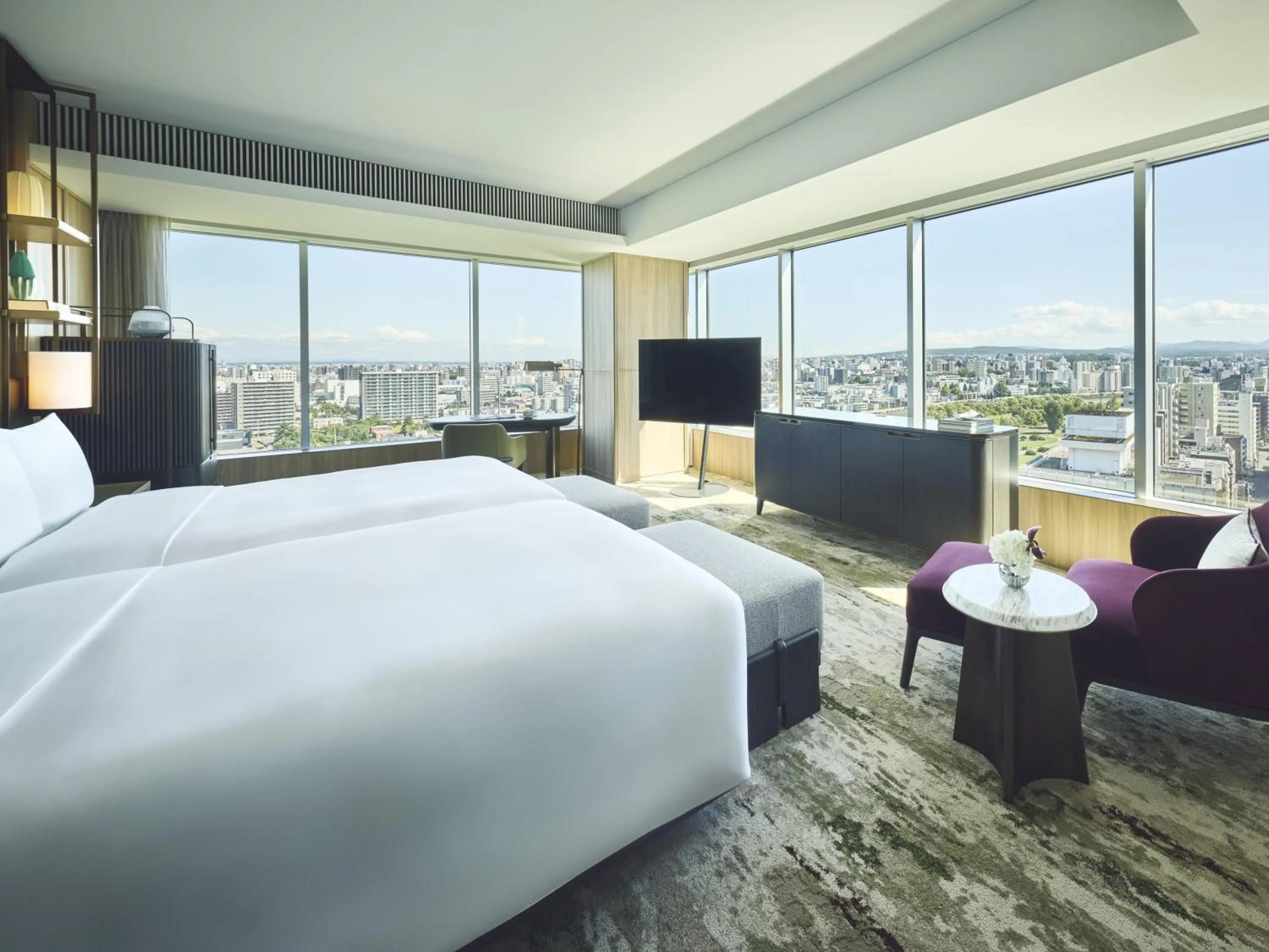 Bed in InterContinental Sapporo by IHG