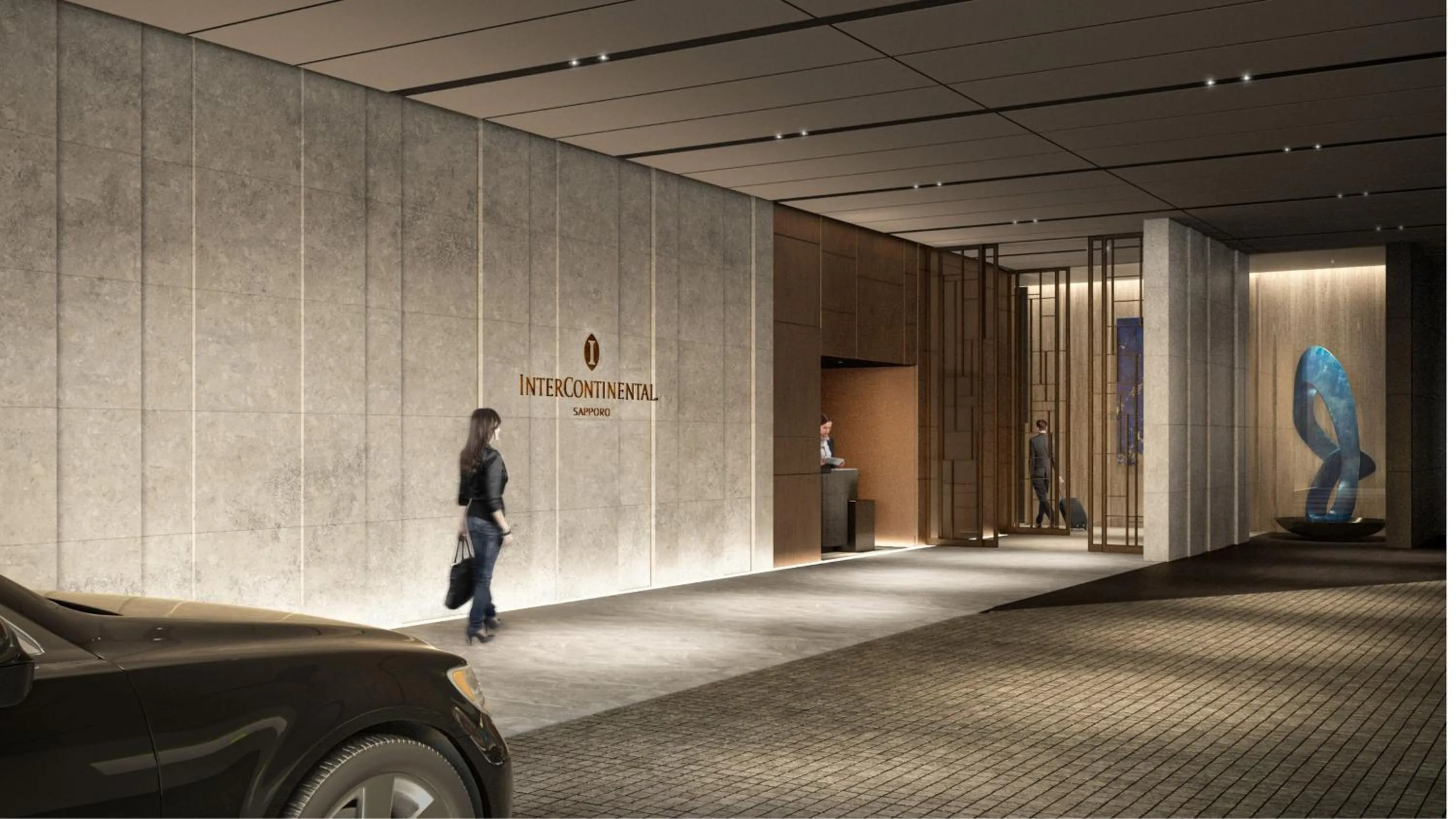 Property building in InterContinental Sapporo by IHG