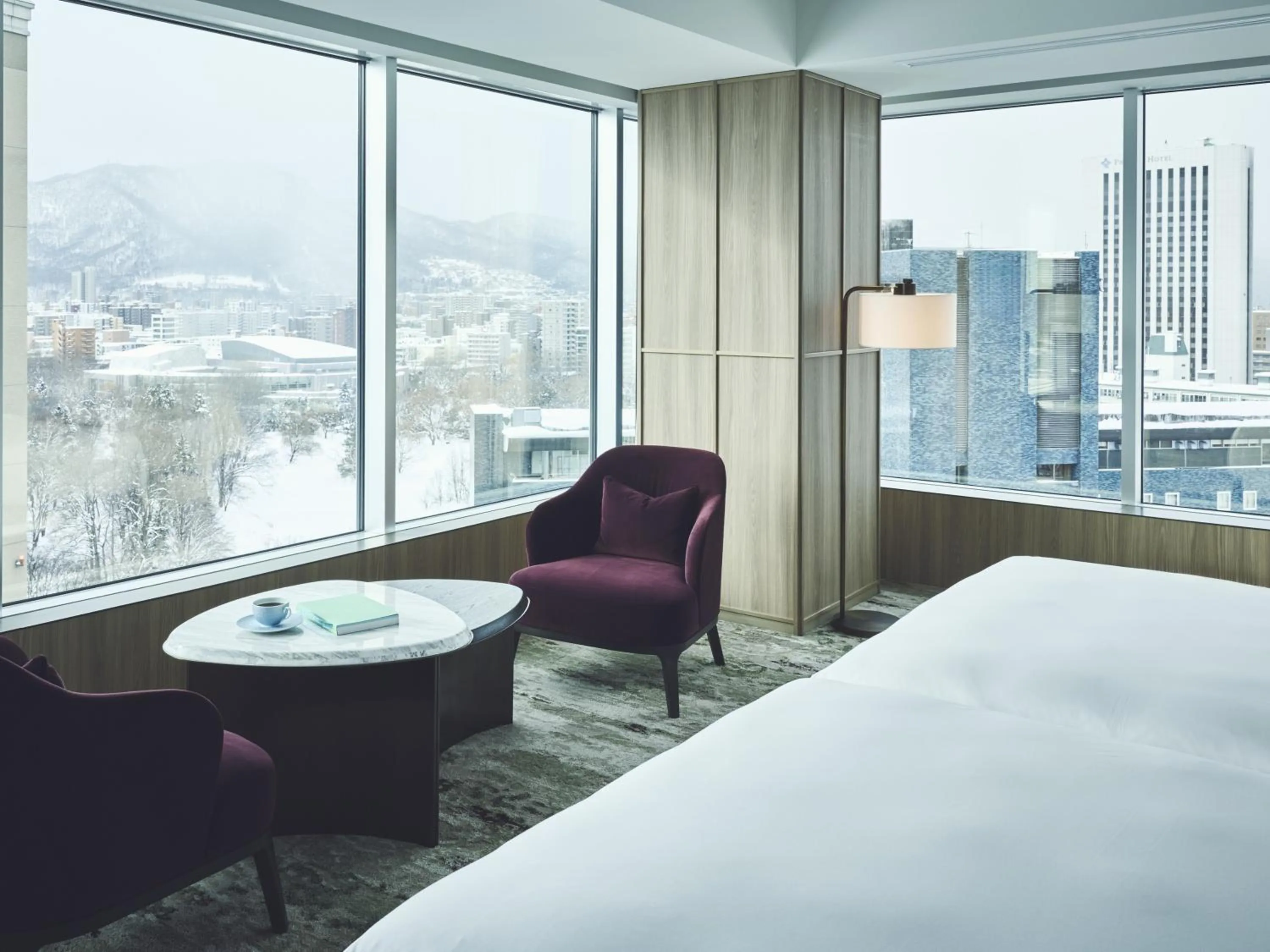 Winter, Bed in InterContinental Sapporo by IHG