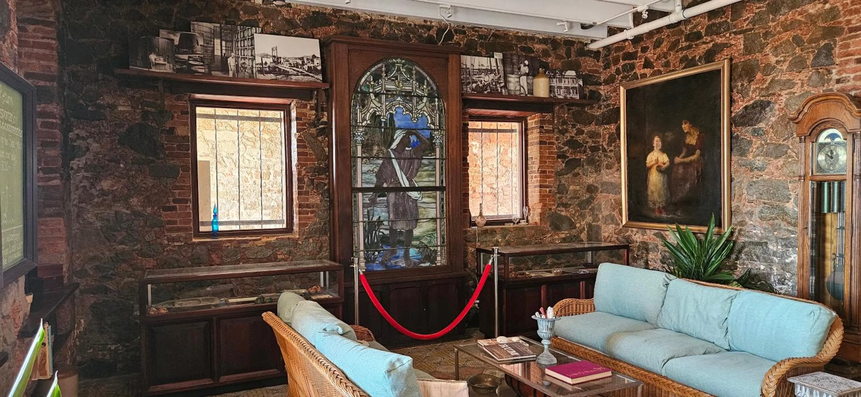 Lobby or reception in Hotel 1829