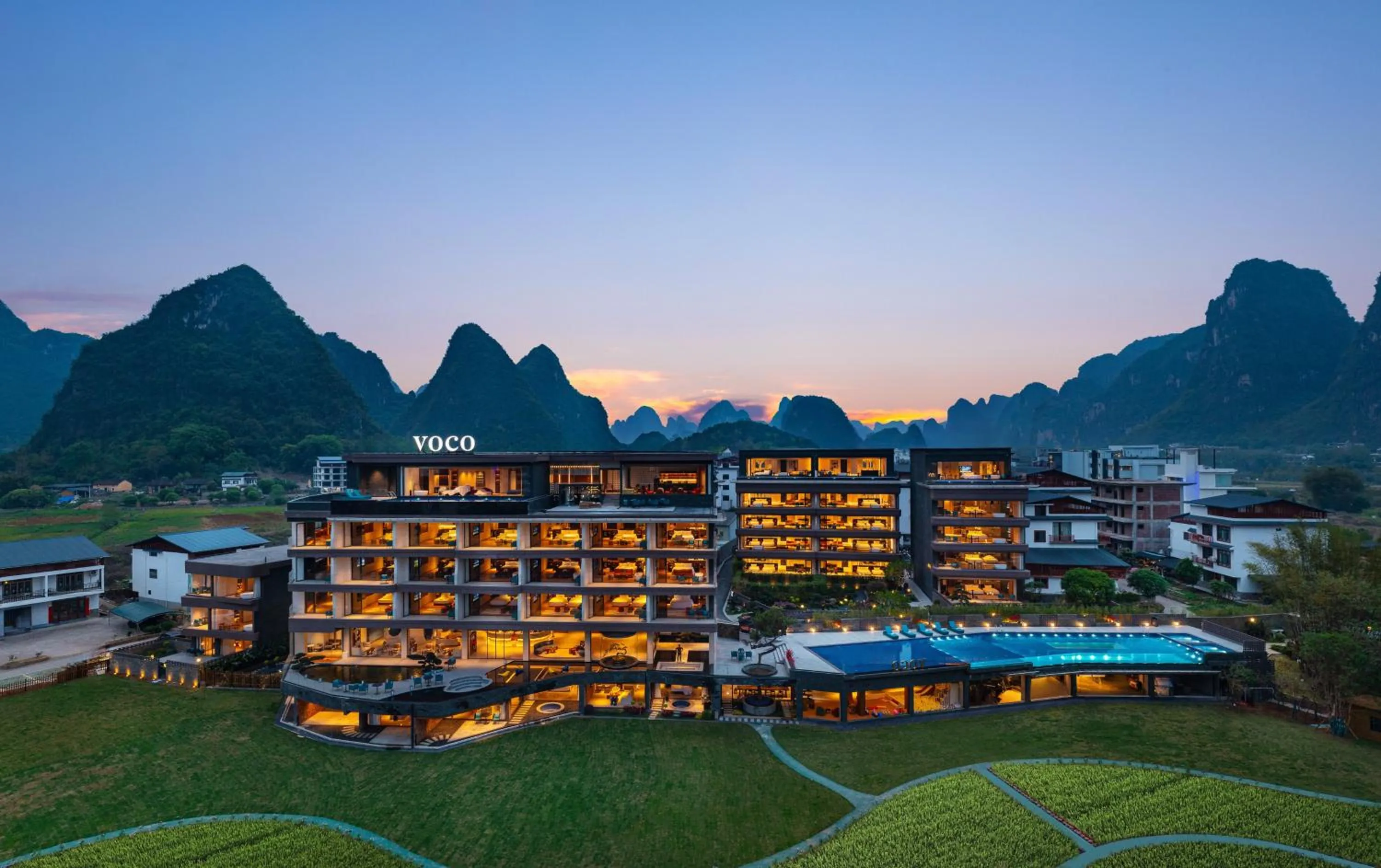 Property building in voco Guilin Yangshuo