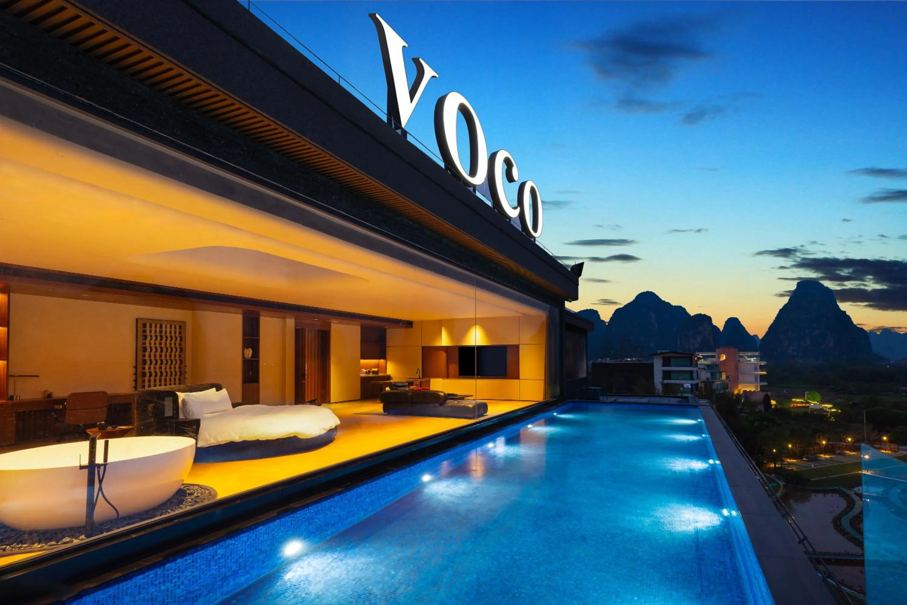 Night in voco Guilin Yangshuo