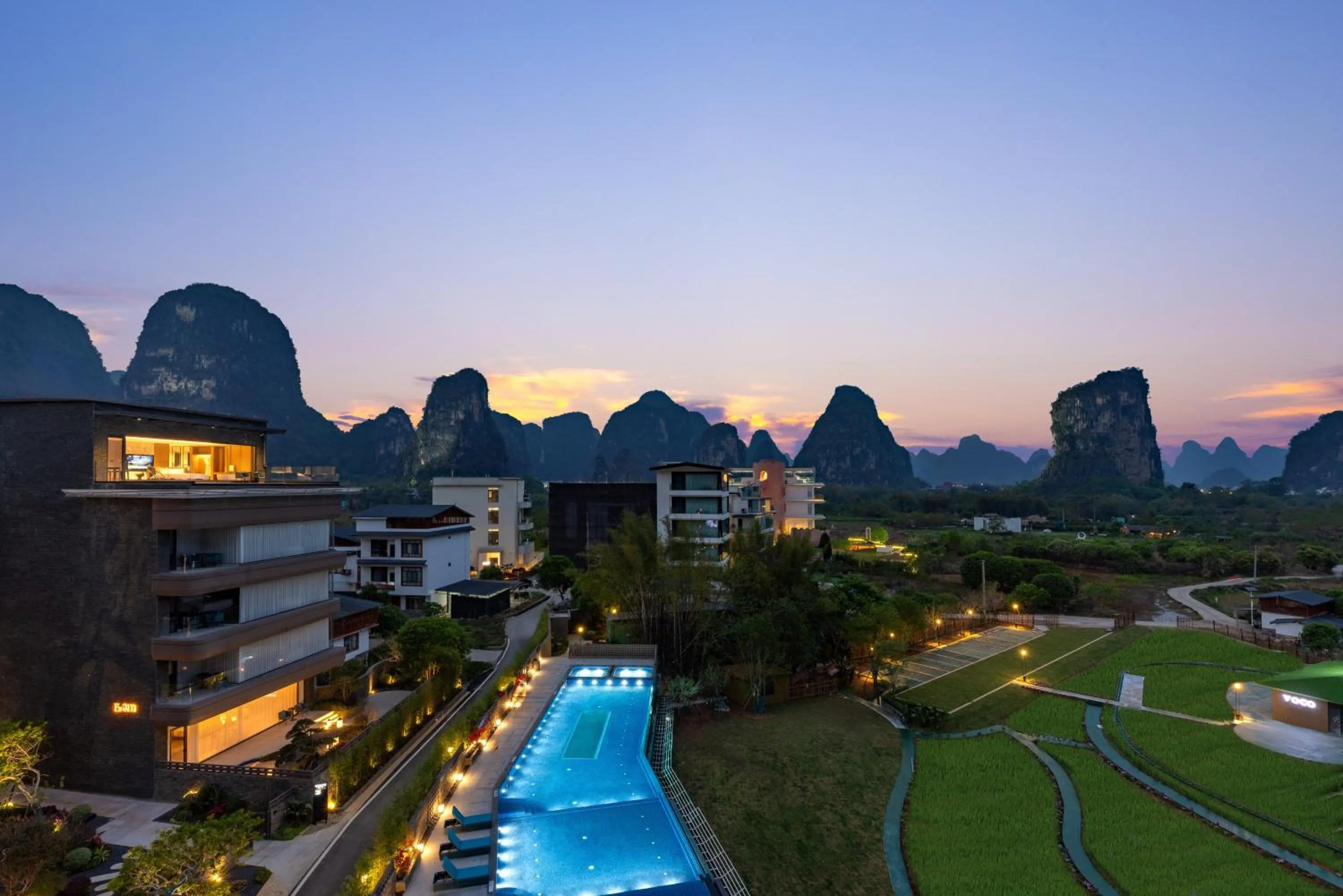 Property building in voco Guilin Yangshuo