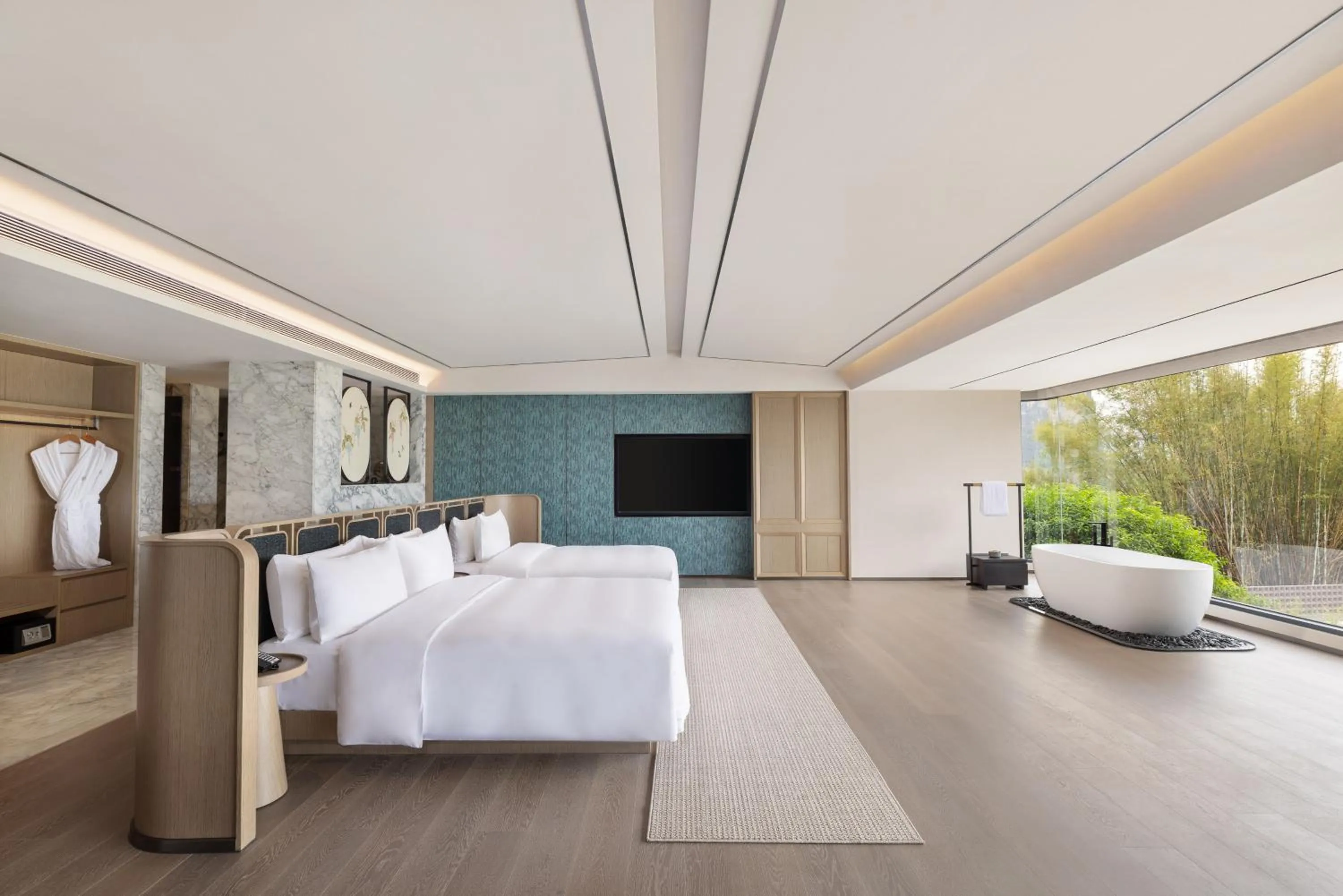 Bedroom, Bed in voco Guilin Yangshuo