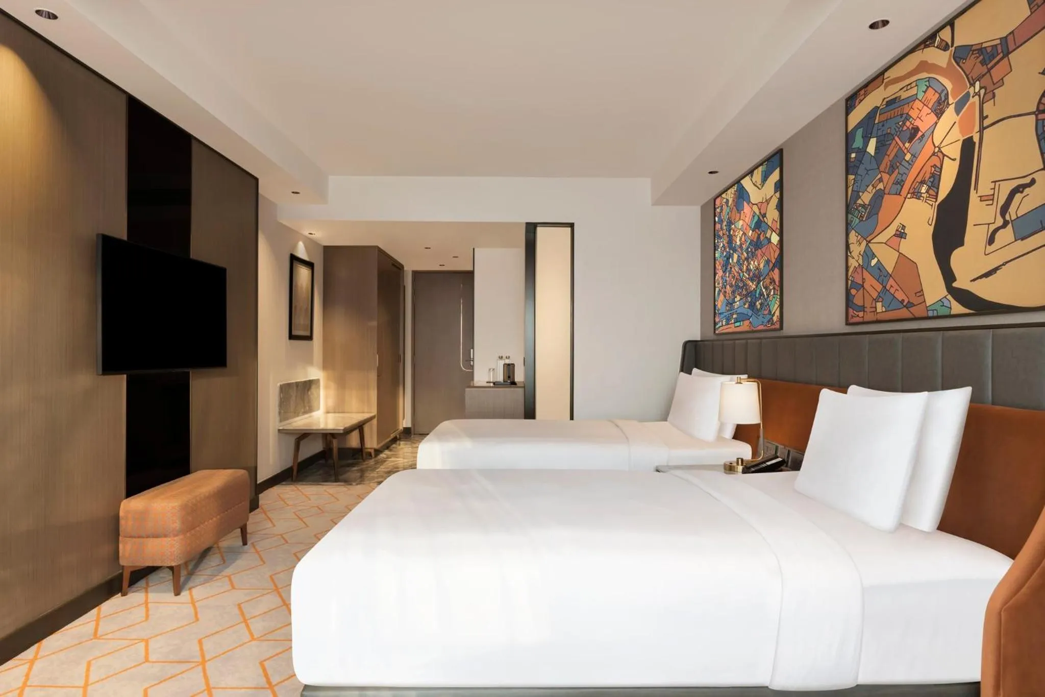 Photo of the whole room, Bed in Crowne Plaza Lucknow by IHG