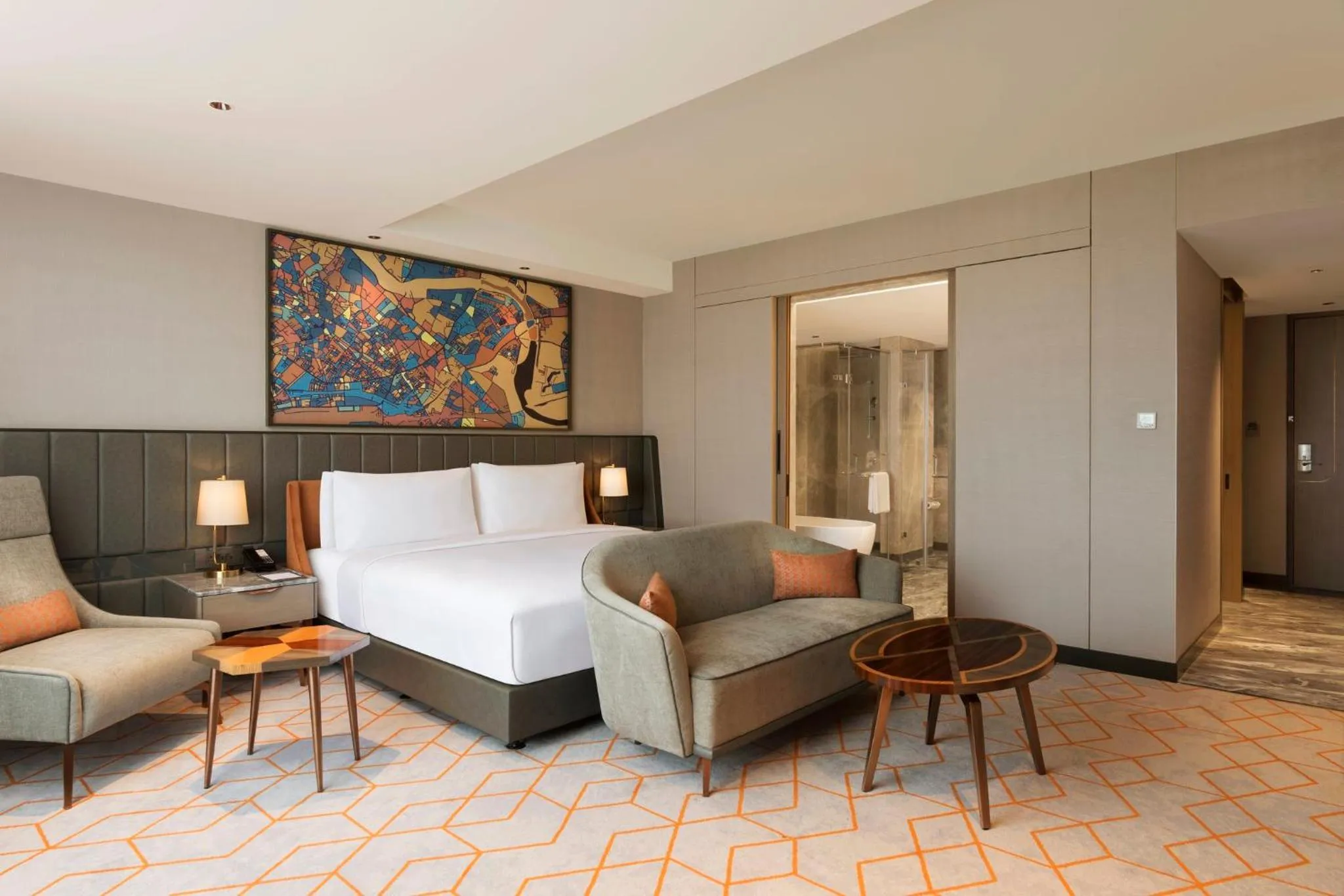 Bedroom, Bed in Crowne Plaza Lucknow by IHG