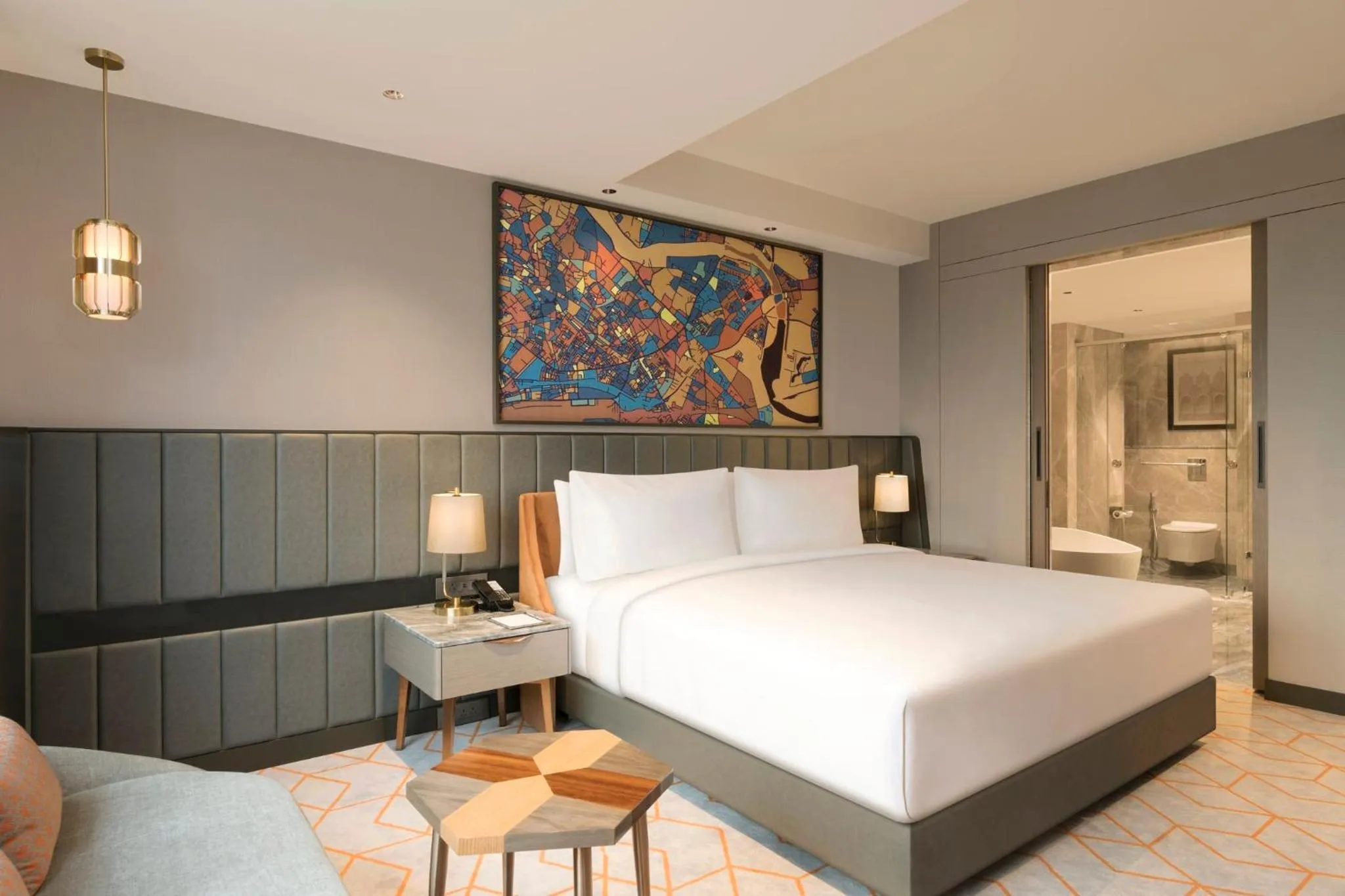 Bedroom, Bed in Crowne Plaza Lucknow by IHG