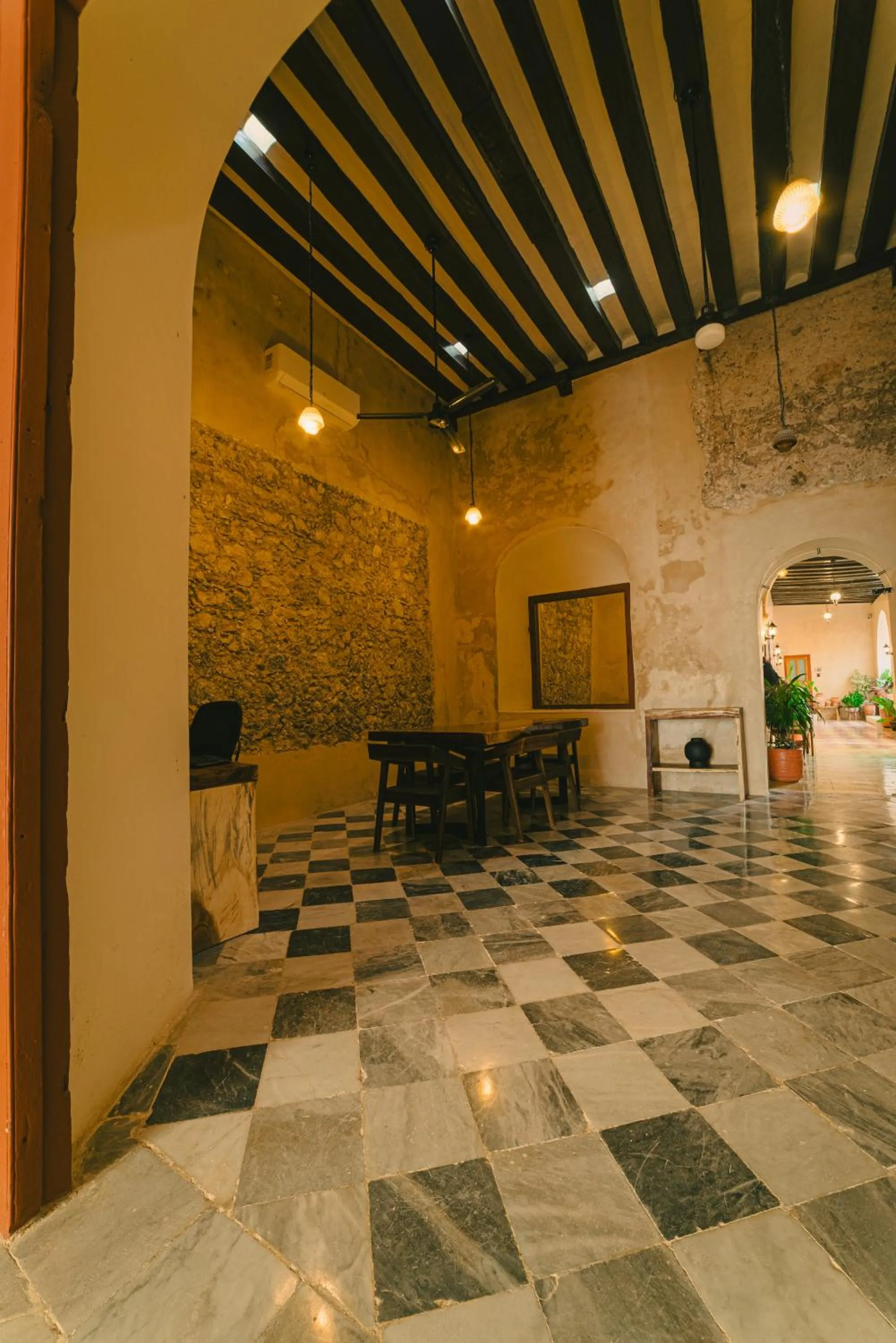 Patio in Hotel Boutique Casa Lanz XVII