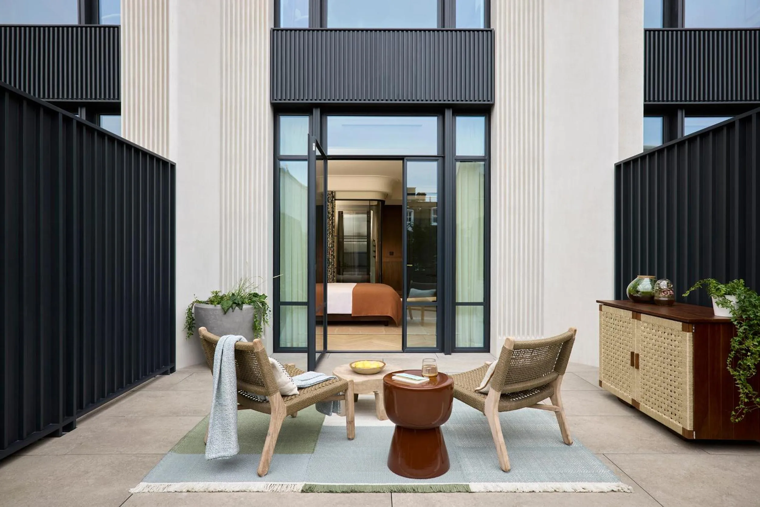 Balcony/Terrace in Six Senses London