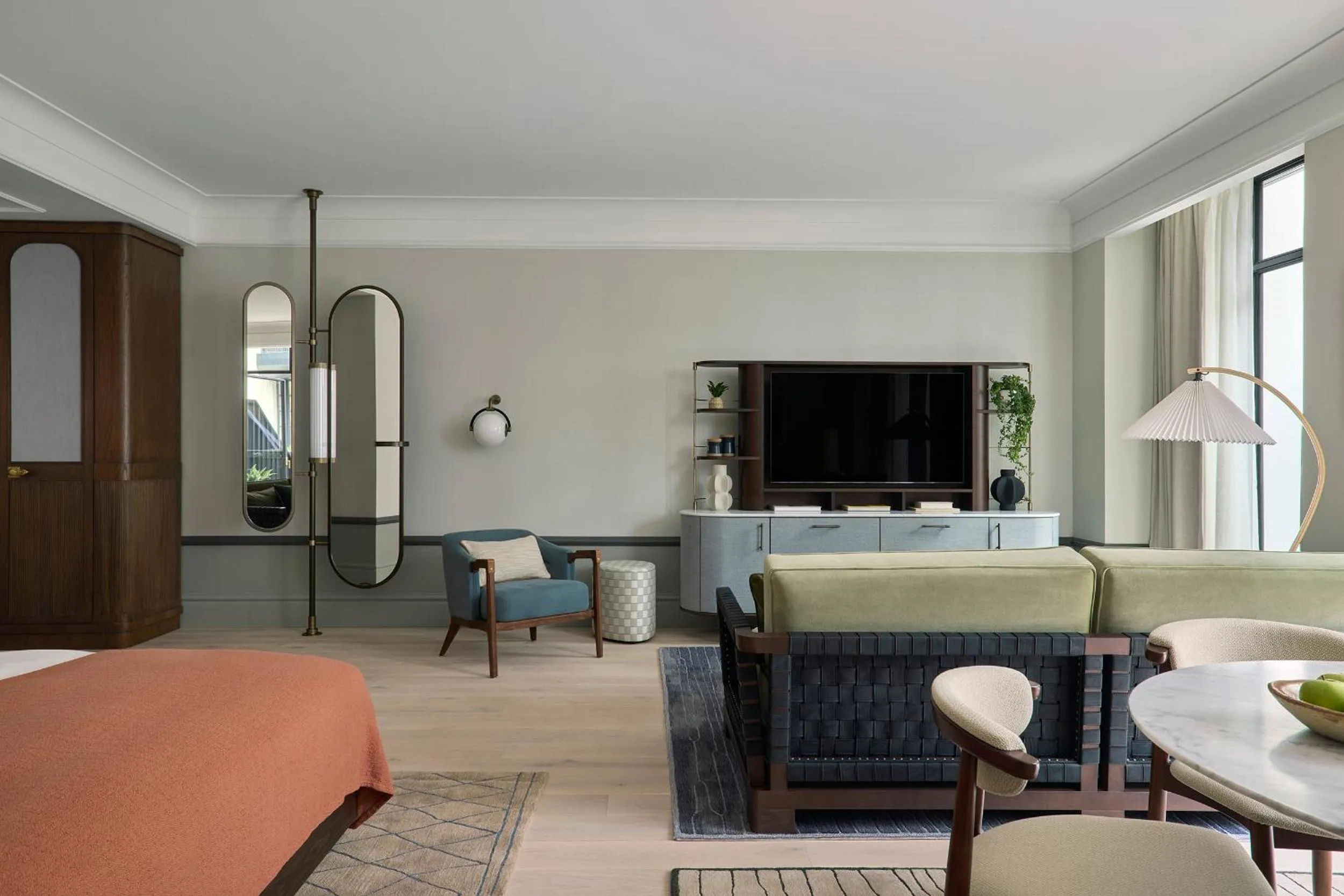 Seating area in Six Senses London