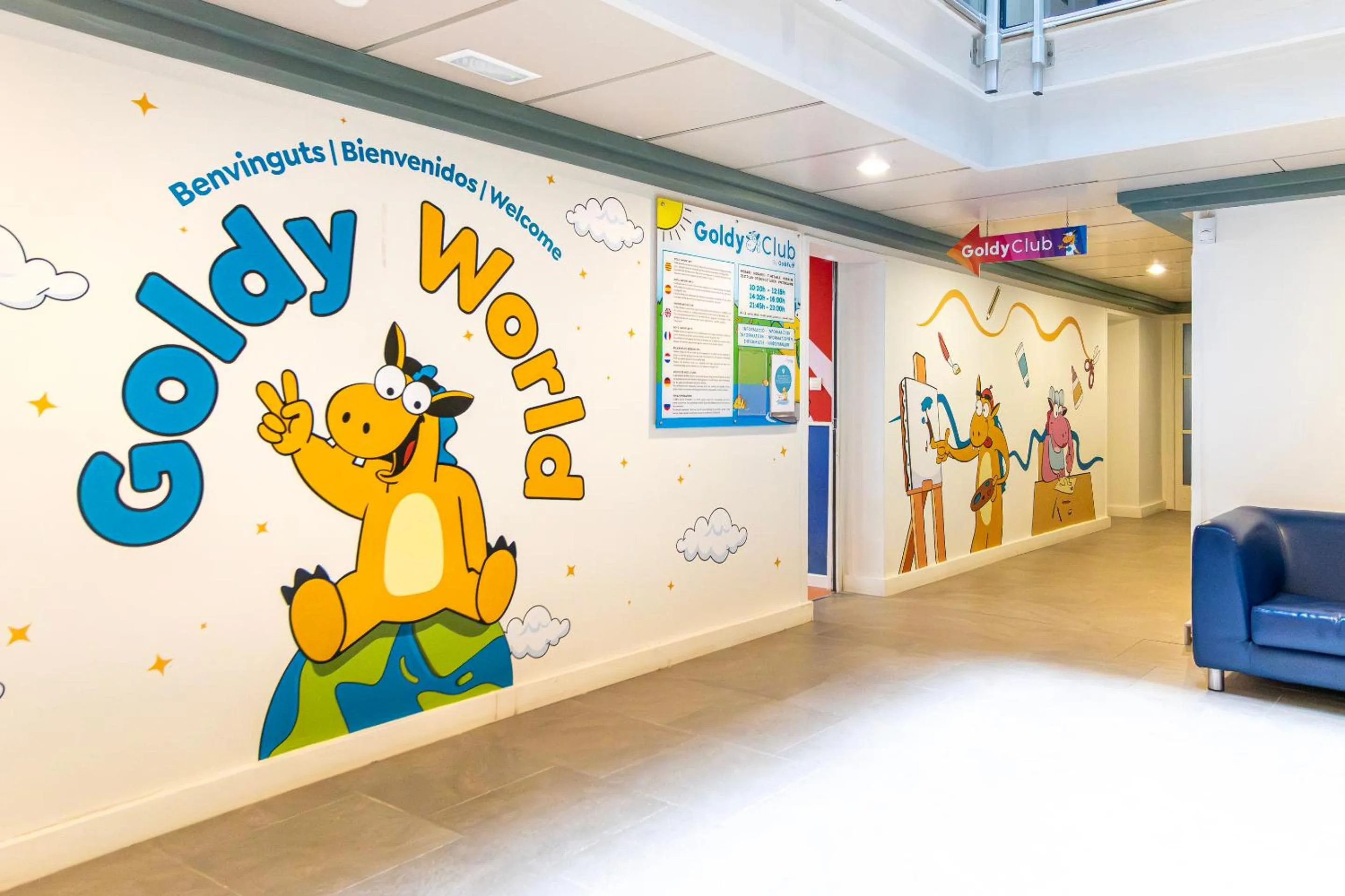 Kids's club in Golden Donaire Beach