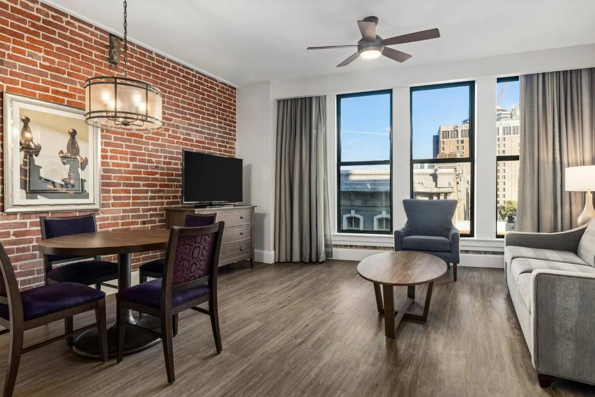 Living room in Club Wyndham La Belle Maison