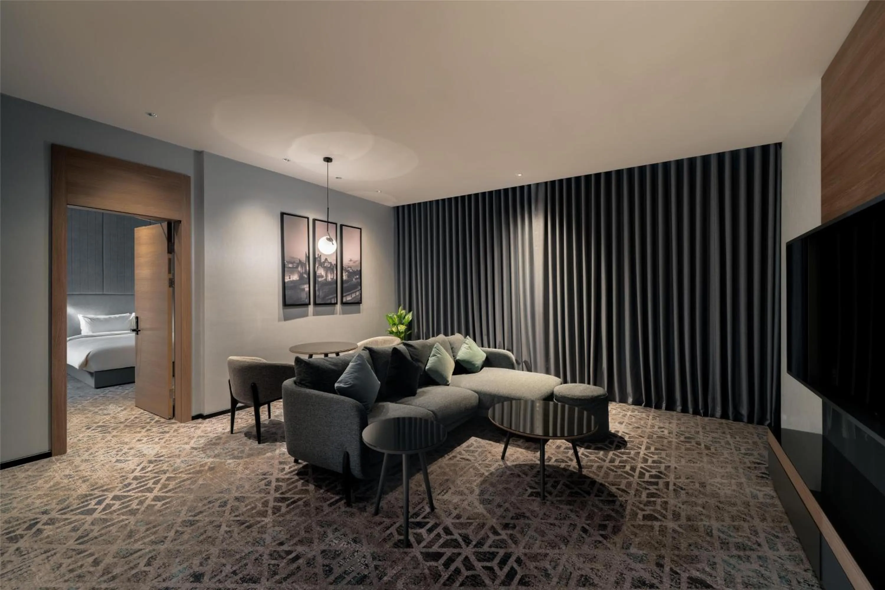 Photo of the whole room in Radisson Blu Hotel, Riyadh Al Sahafa