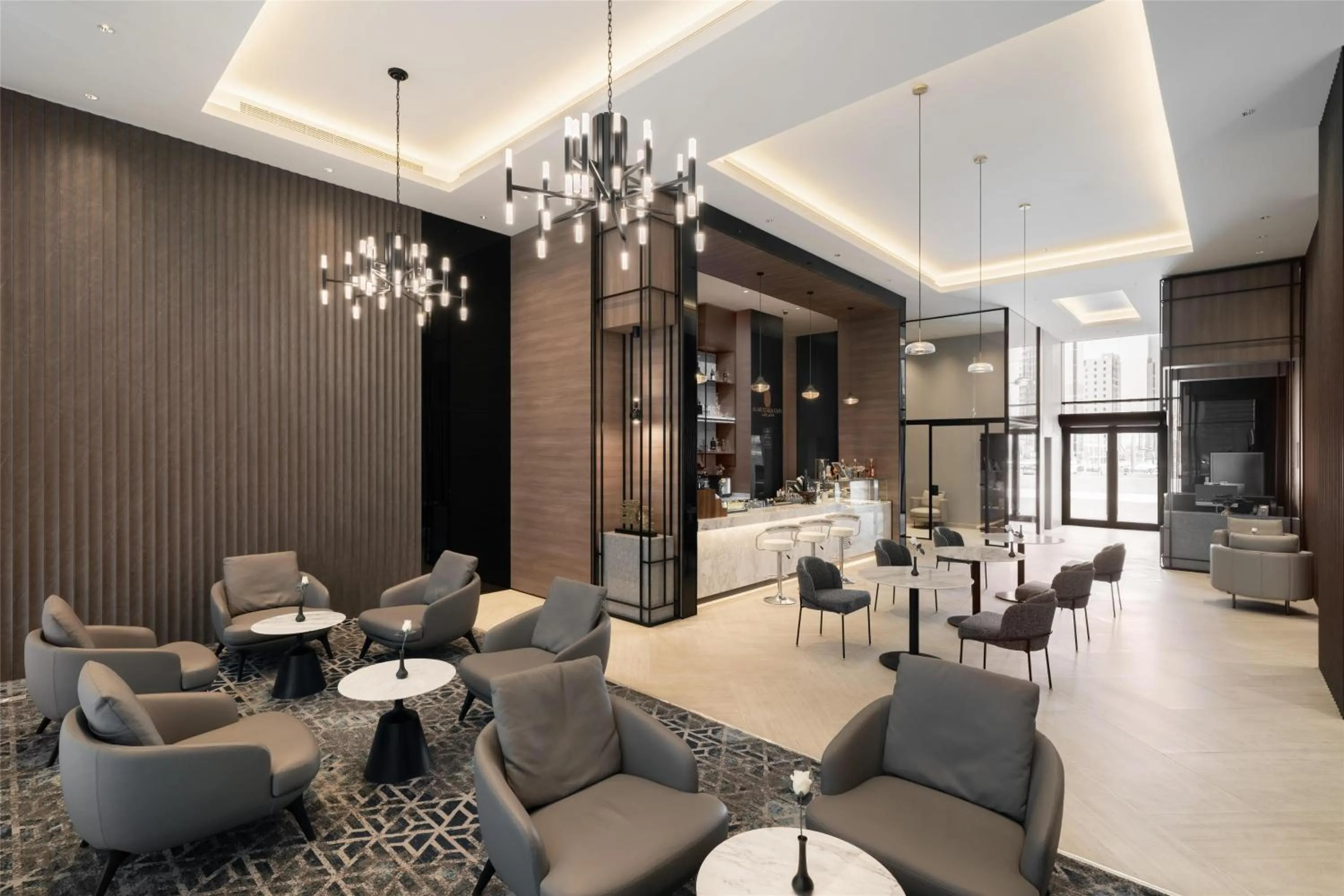 Lounge or bar in Radisson Blu Hotel, Riyadh Al Sahafa