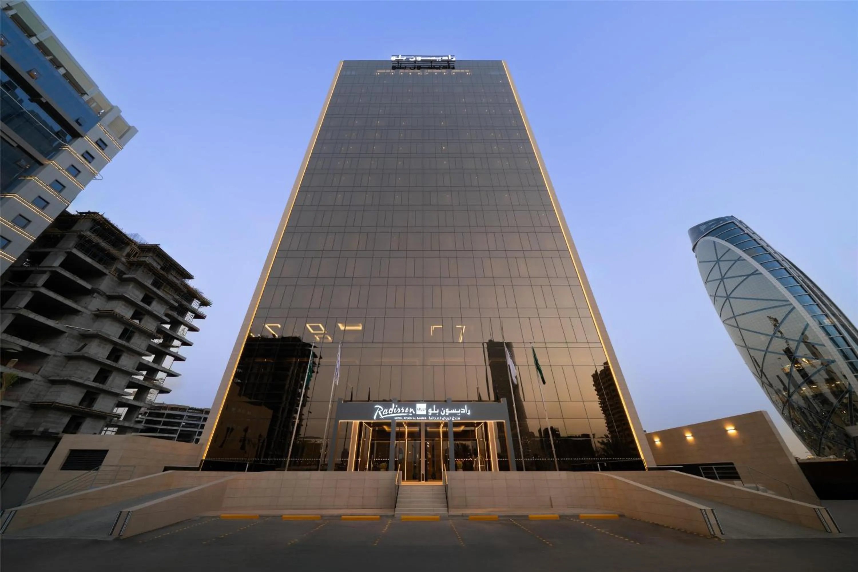 Property building in Radisson Blu Hotel, Riyadh Al Sahafa