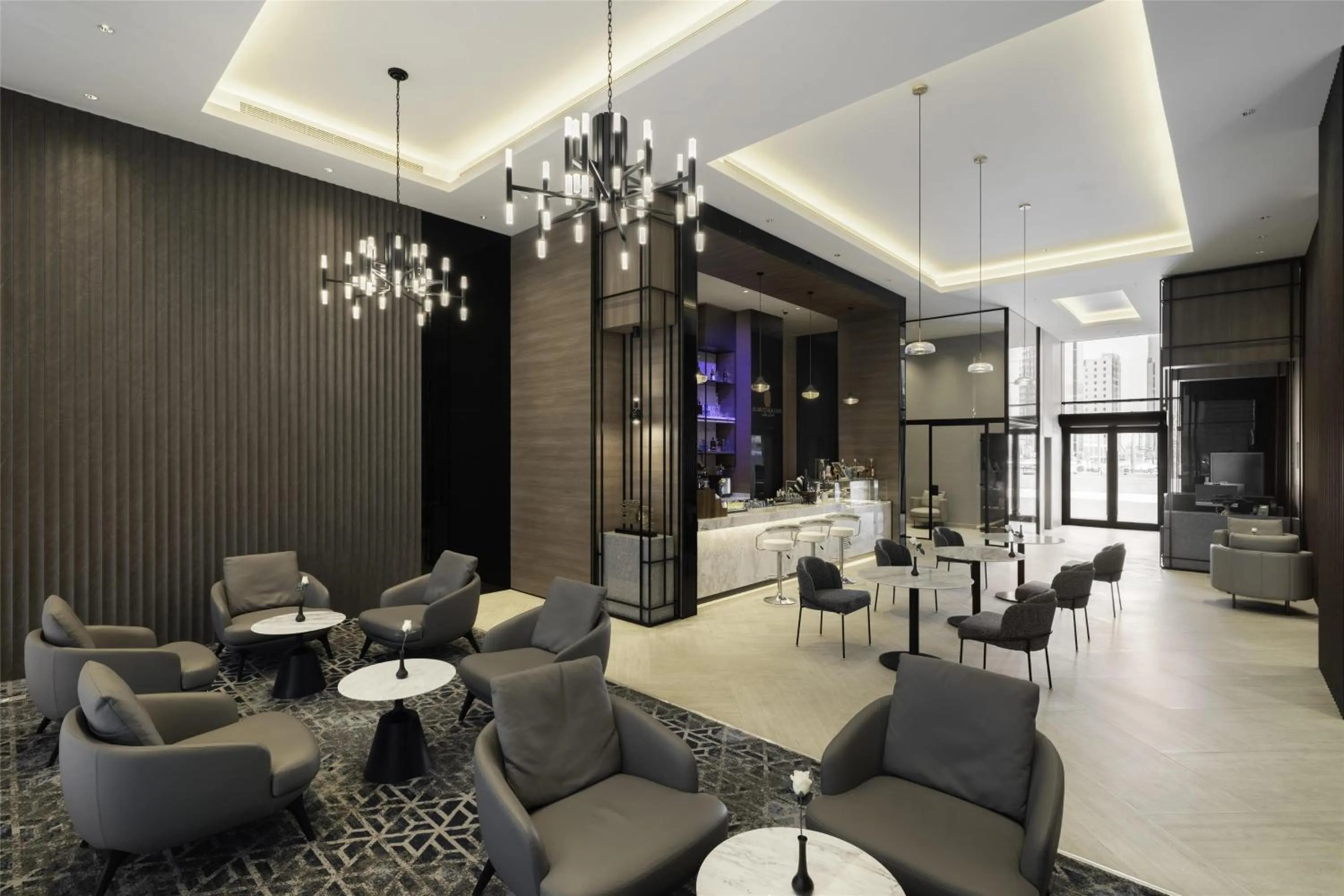Lounge or bar in Radisson Blu Hotel, Riyadh Al Sahafa