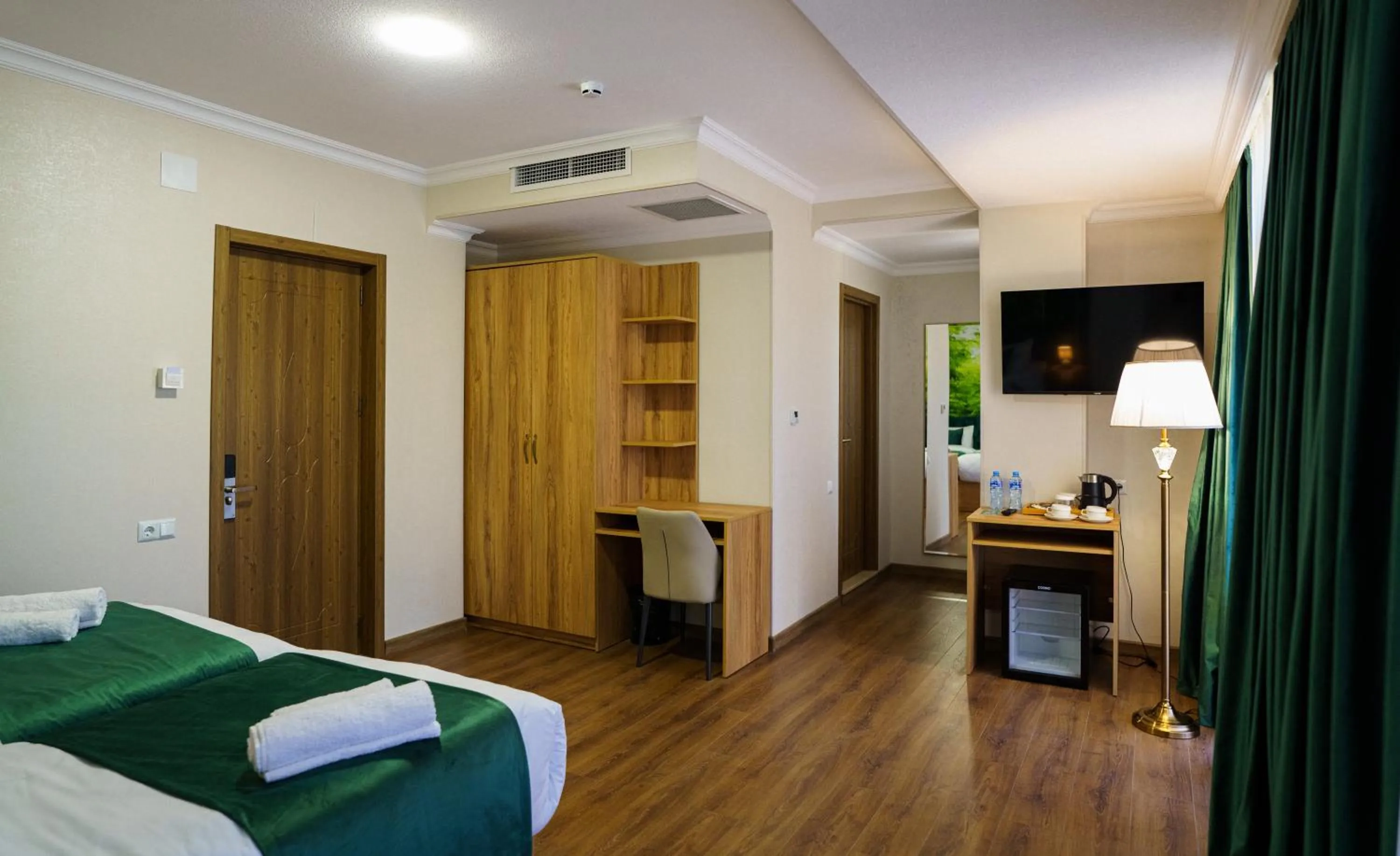 Bed in Green Palace Kutaisi