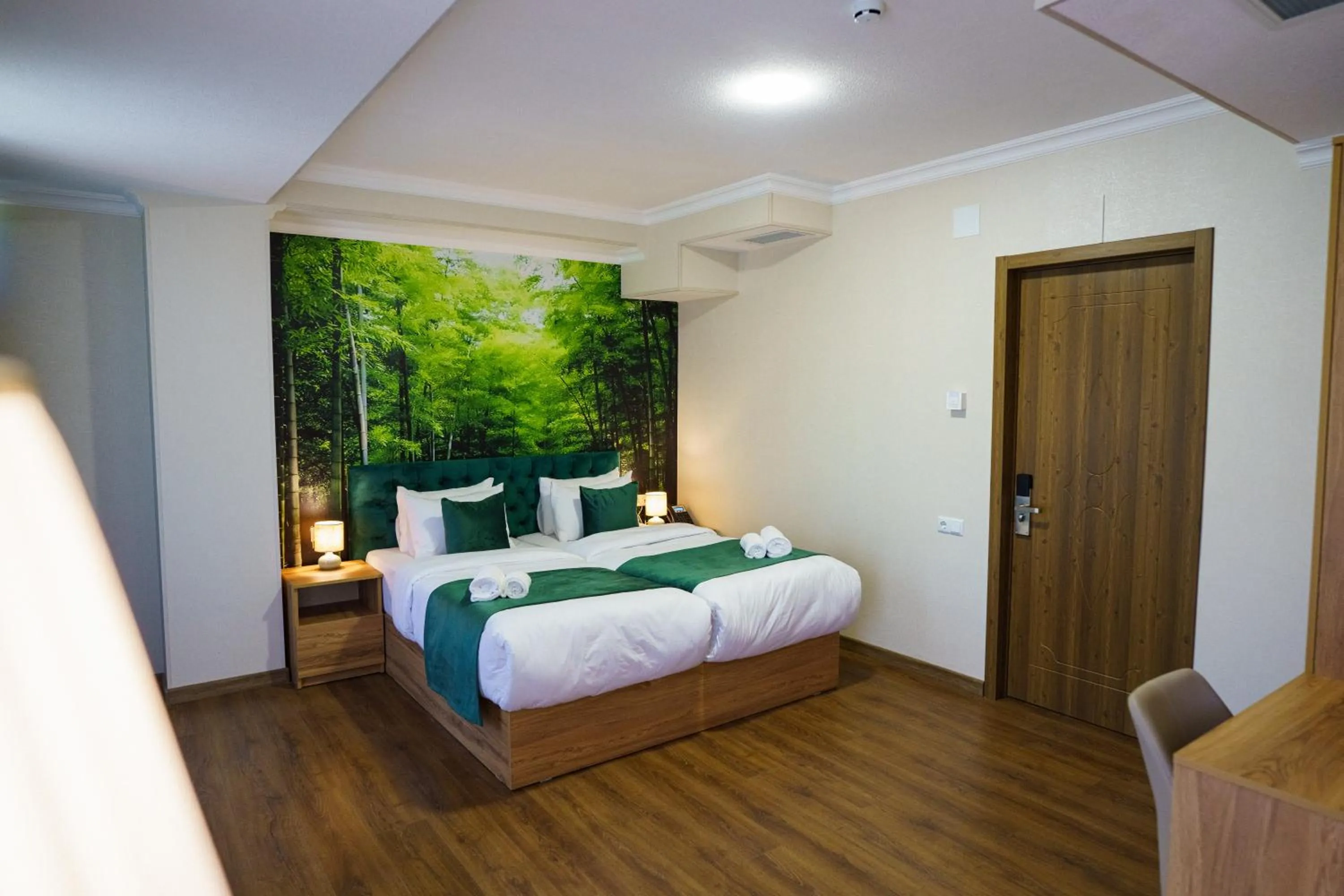 Bed in Green Palace Kutaisi