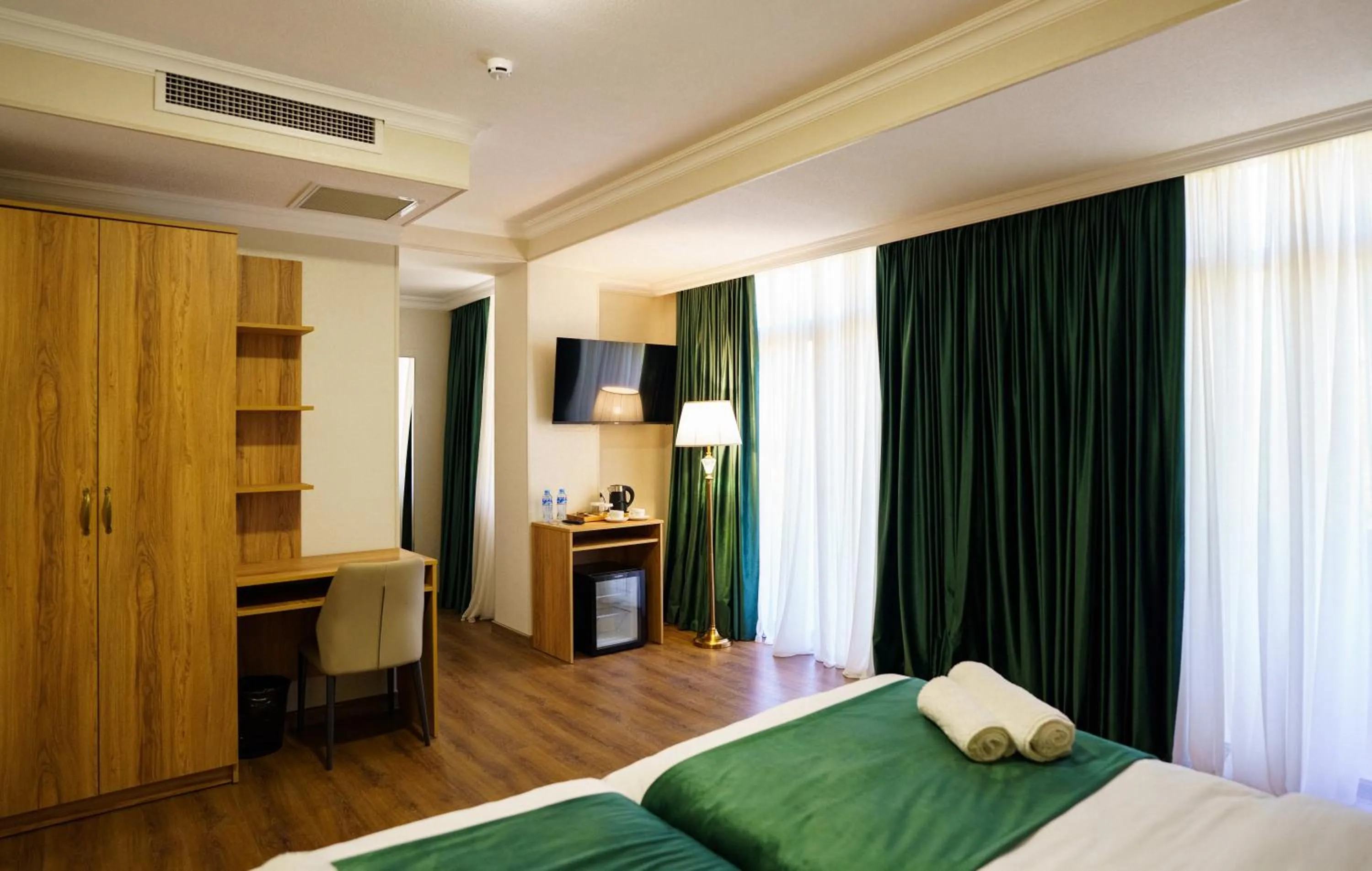 Bed in Green Palace Kutaisi