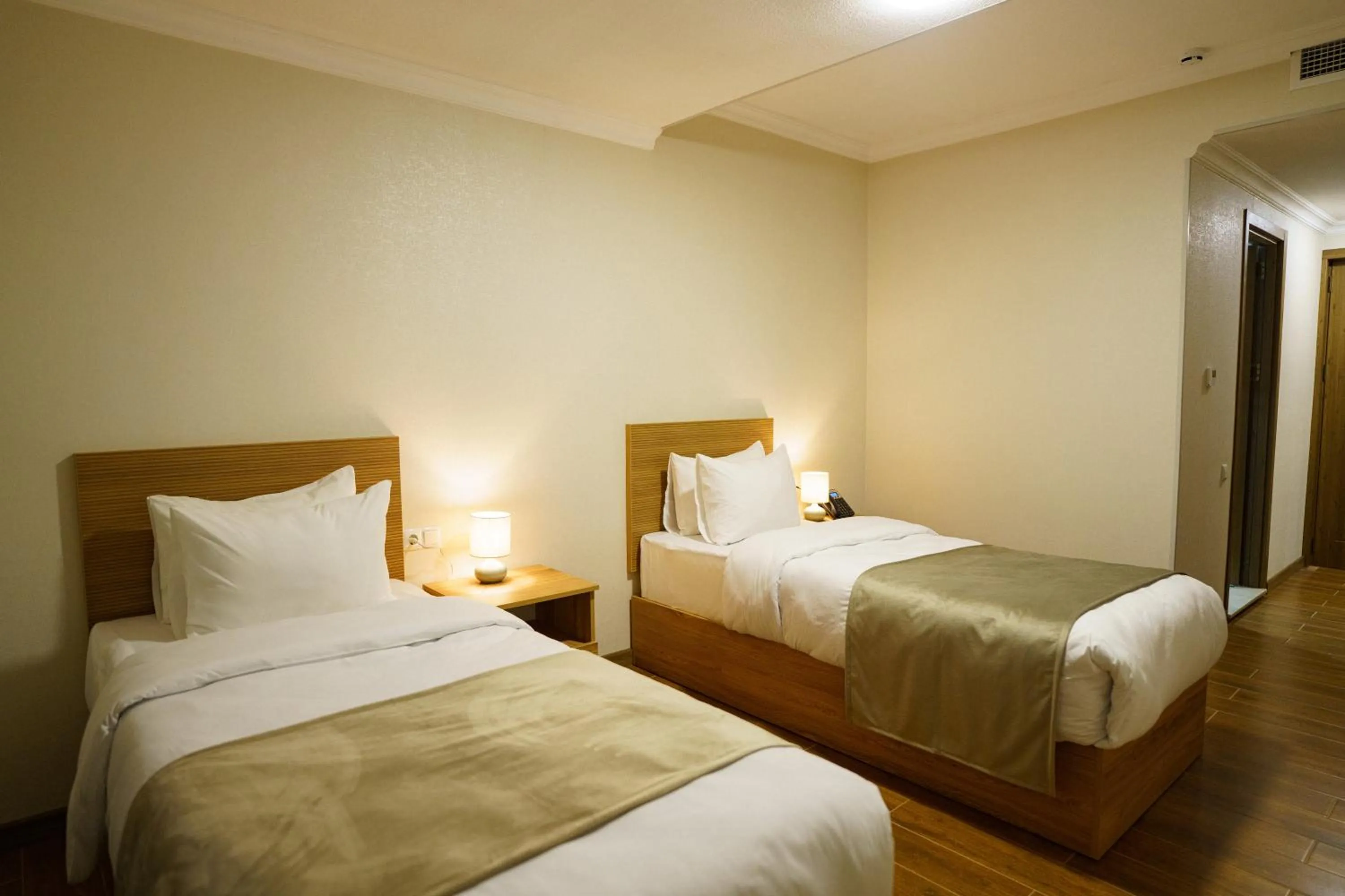 Bed in Green Palace Kutaisi