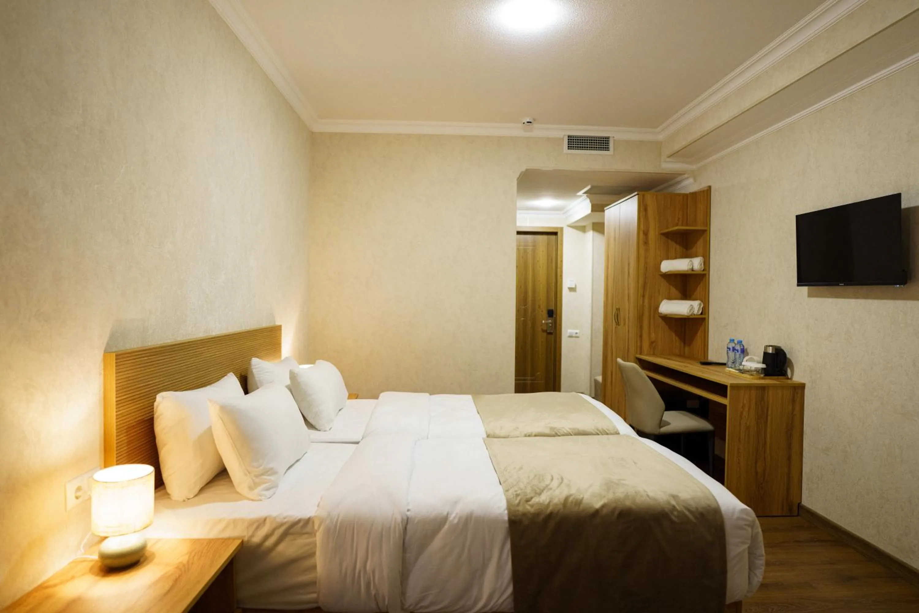 Bed in Green Palace Kutaisi