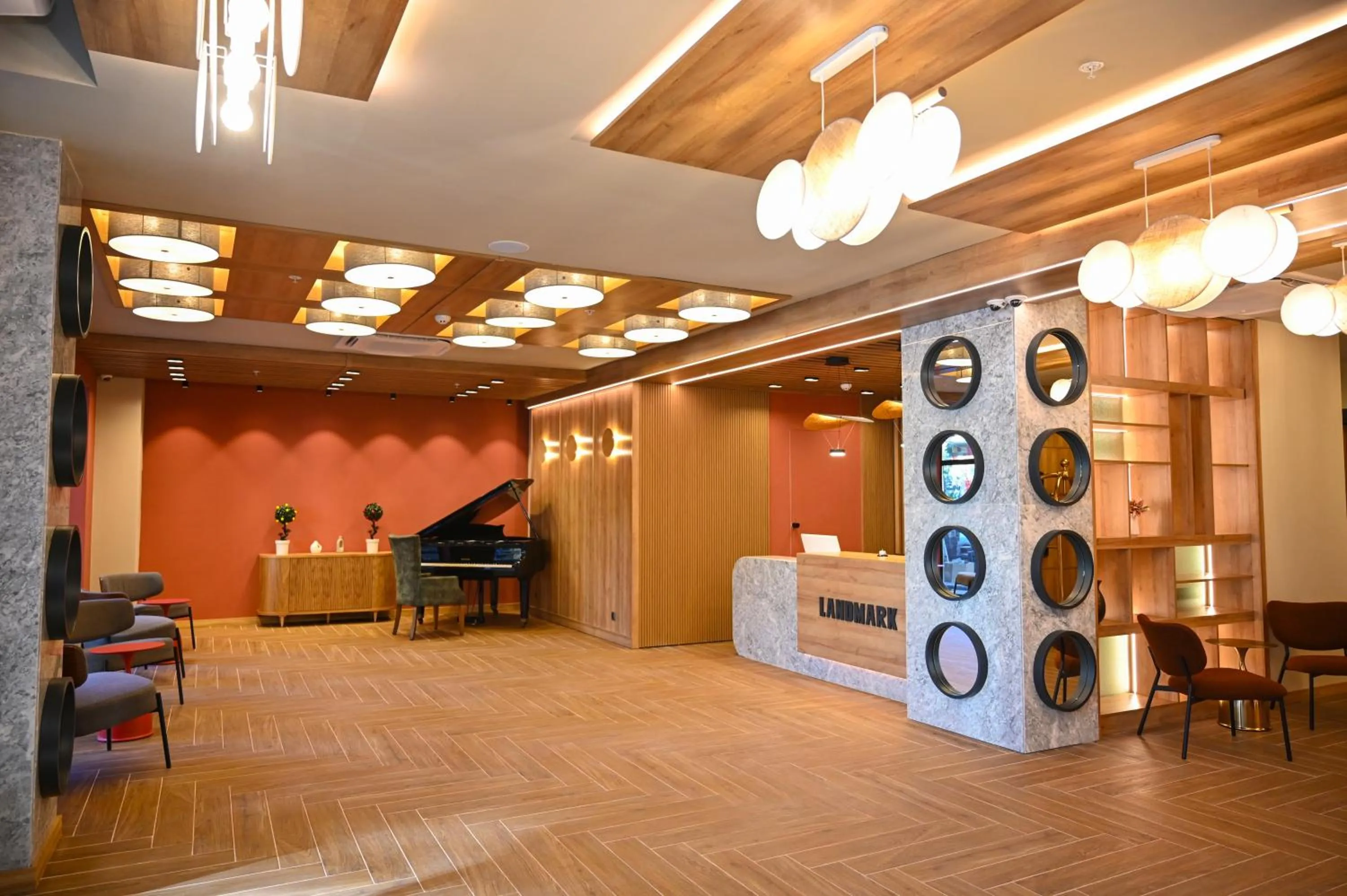 Lobby or reception in Landmark Hotel
