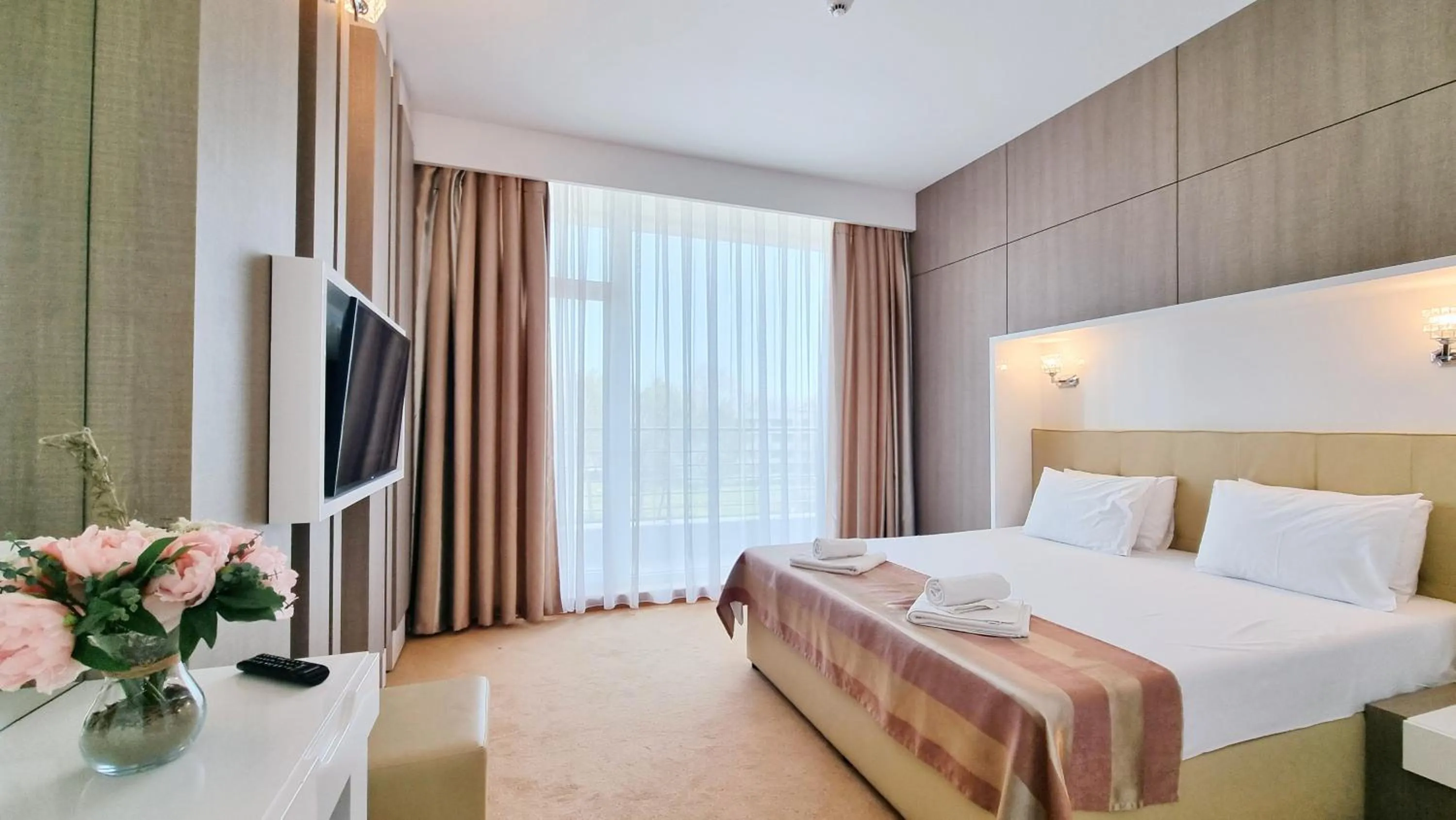 Bedroom, Bed in Hotel Scandinavia