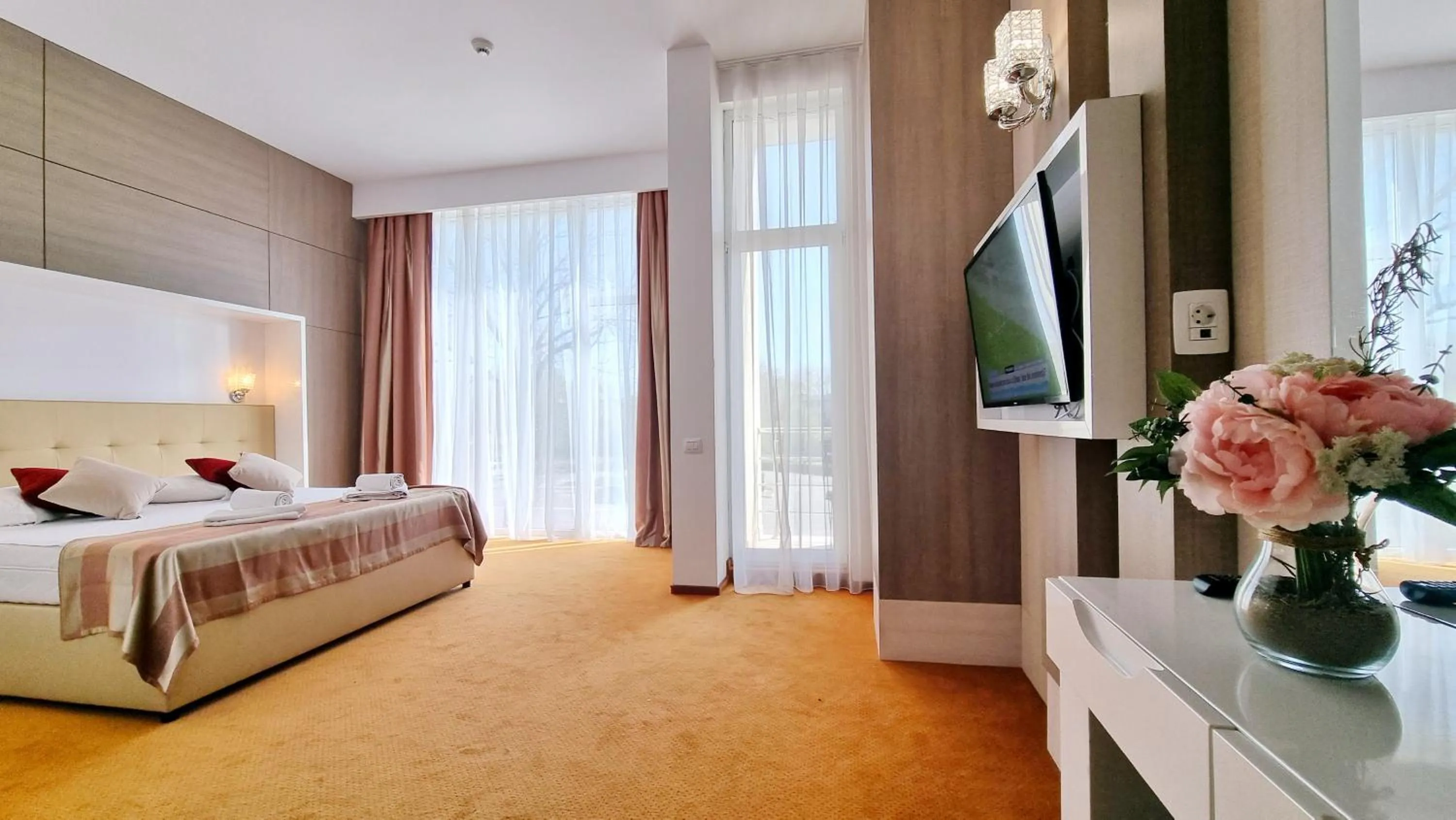 Bedroom, Bed in Hotel Scandinavia